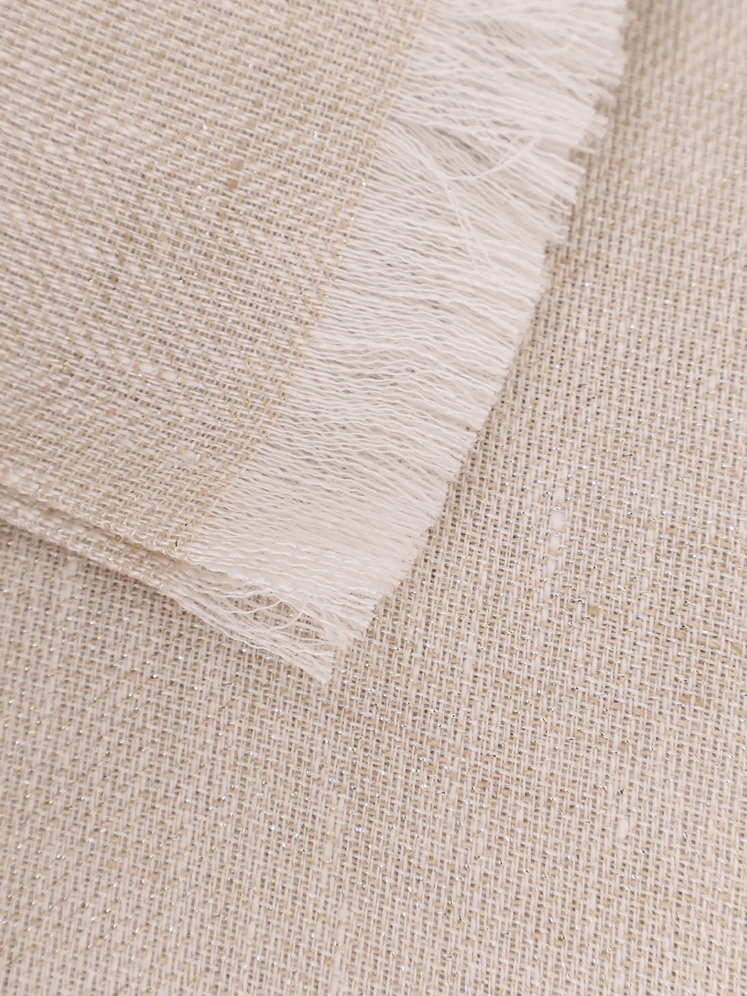 Brunello Cucinelli Women Sparkling Linen Scarf BRUNELLO CUCINELLI