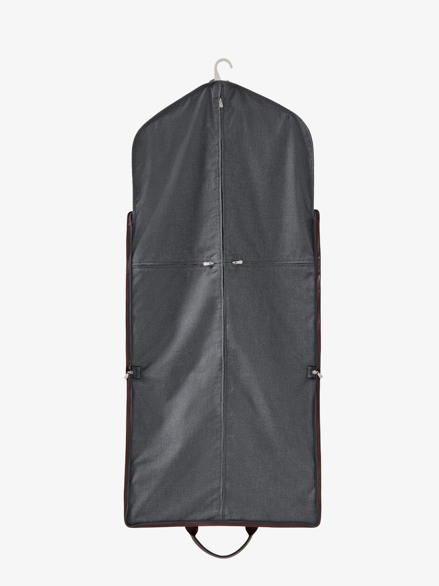 Brunello Cucinelli Men Technical Fabric And Leather Garment Bag BRUNELLO CUCINELLI