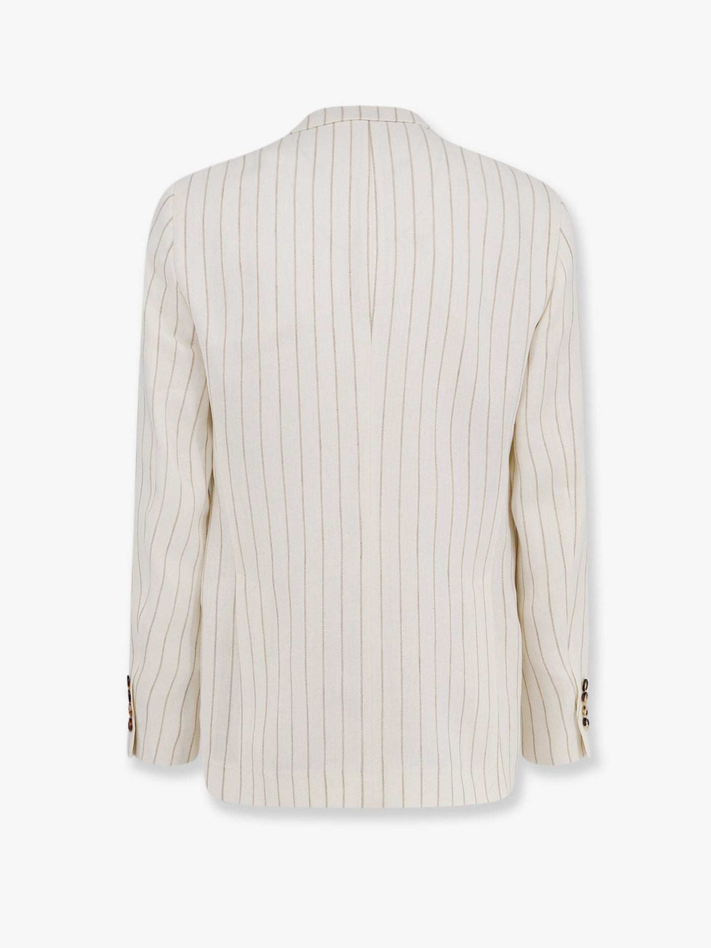 Brunello Cucinelli Men Linen Blazer BRUNELLO CUCINELLI