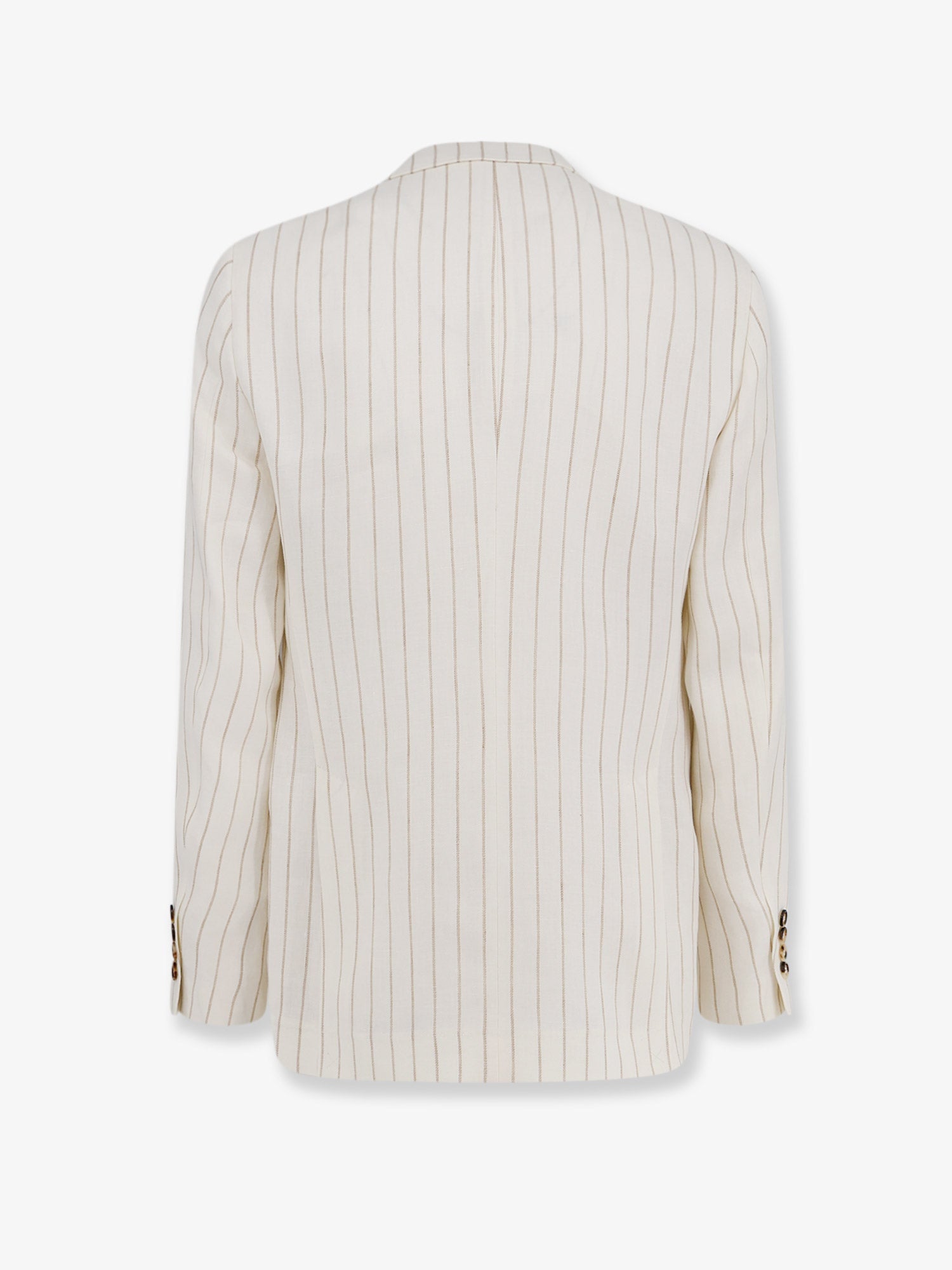 Brunello Cucinelli Men Linen Blazer BRUNELLO CUCINELLI