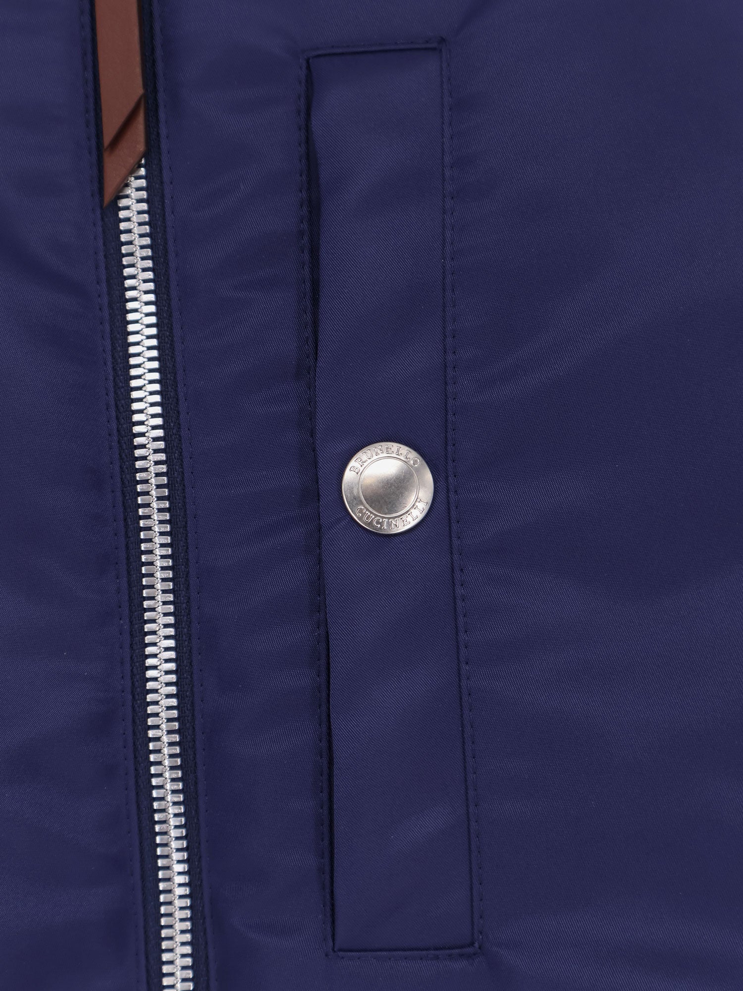 Brunello Cucinelli Men Water-Repellent Nylon Sleeveless Jacket BRUNELLO CUCINELLI