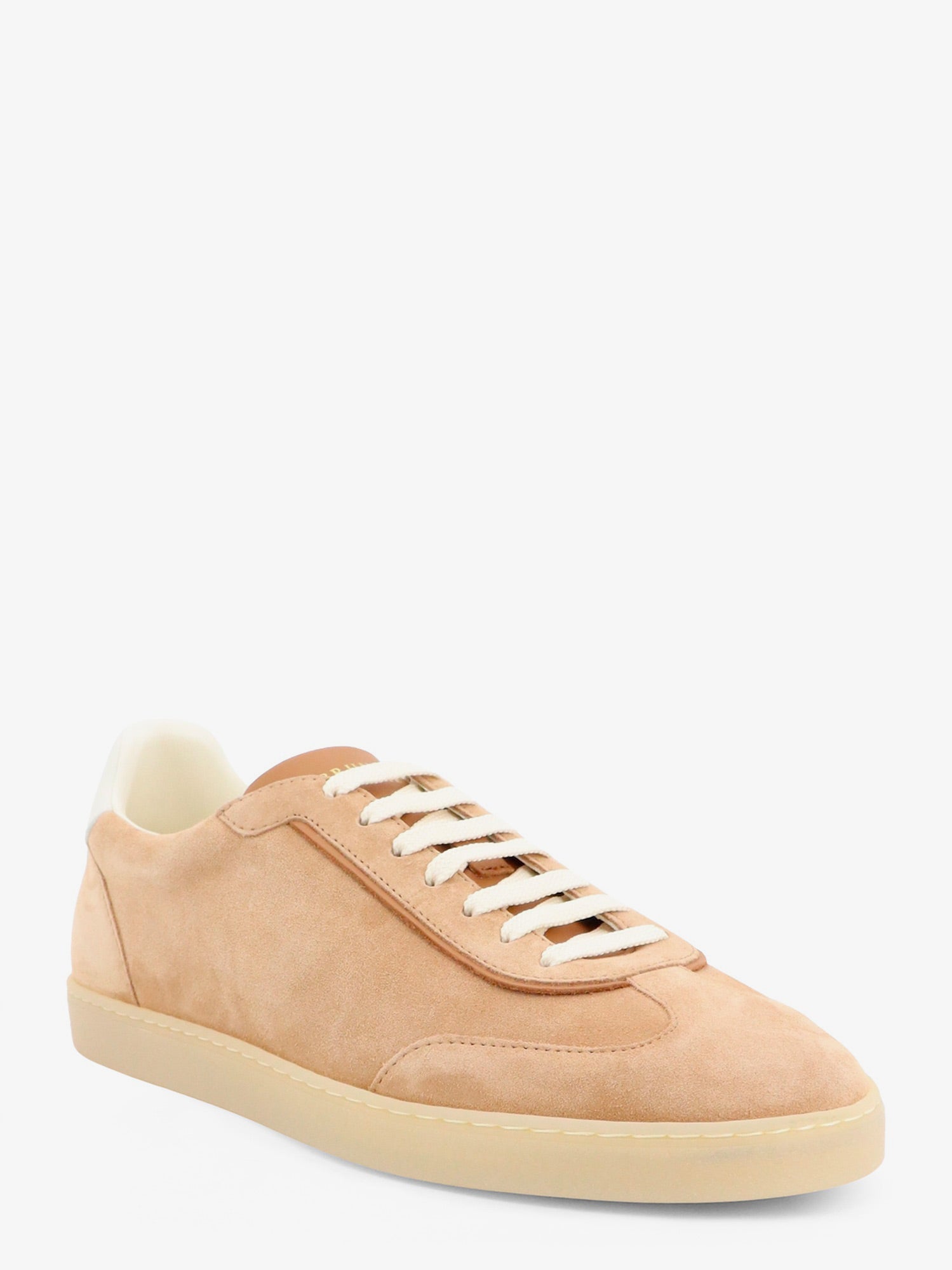 Brunello Cucinelli Men Suede And Leather Sneakers BRUNELLO CUCINELLI