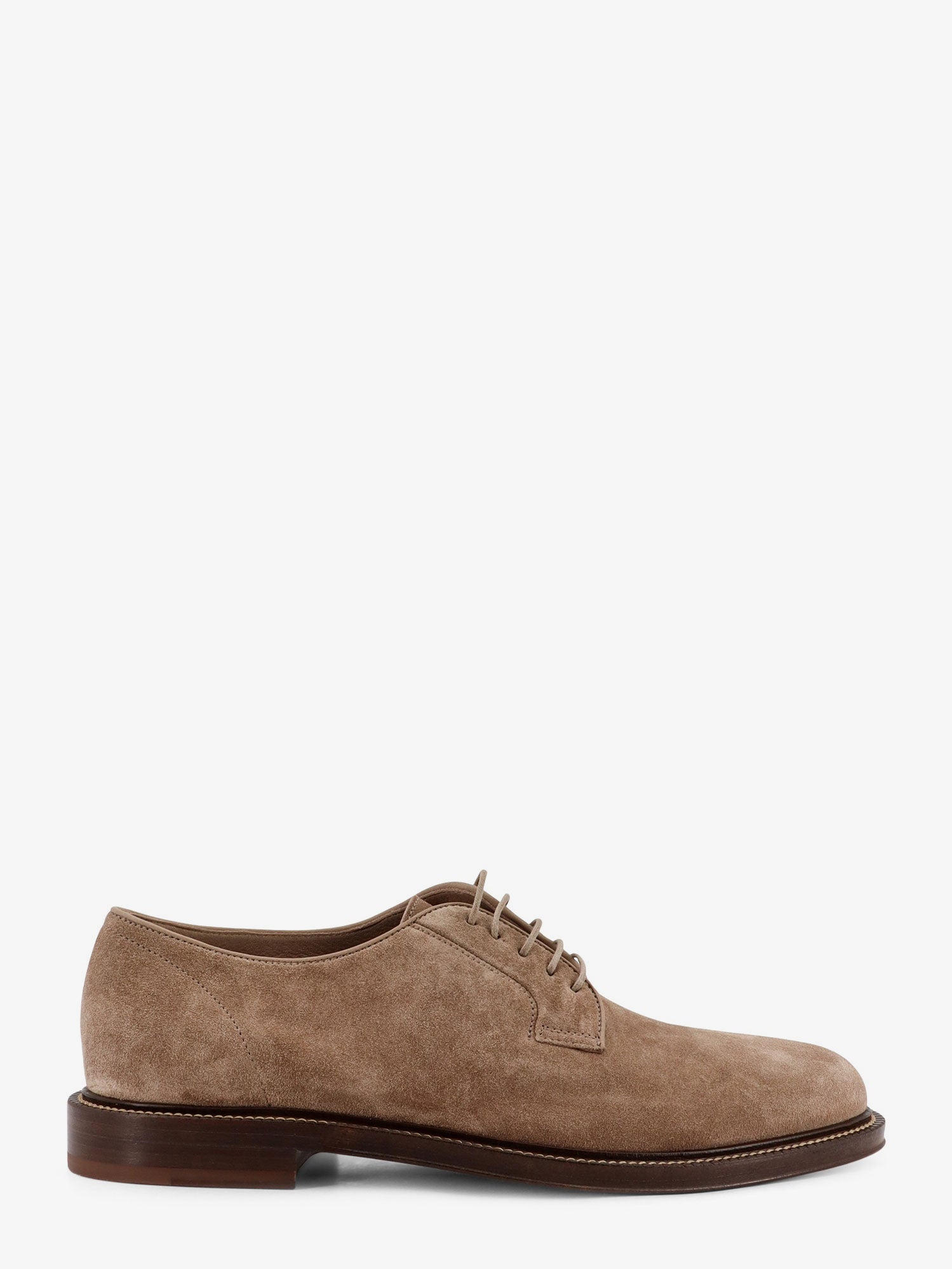 Brunello Cucinelli Men Suede Lace-Up BRUNELLO CUCINELLI