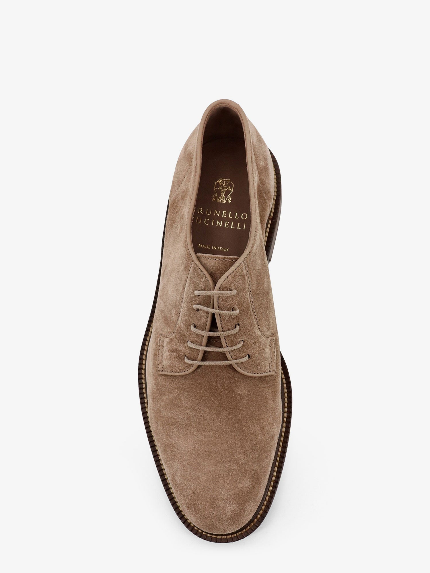 Brunello Cucinelli Men Suede Lace-Up BRUNELLO CUCINELLI