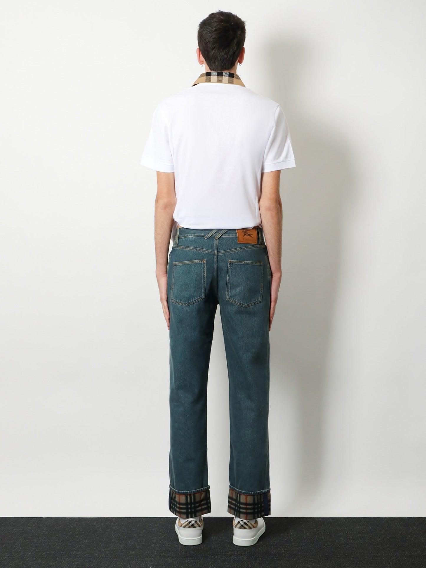 Burberry Men Dexter Jeans With Traditional Check BURBERRY