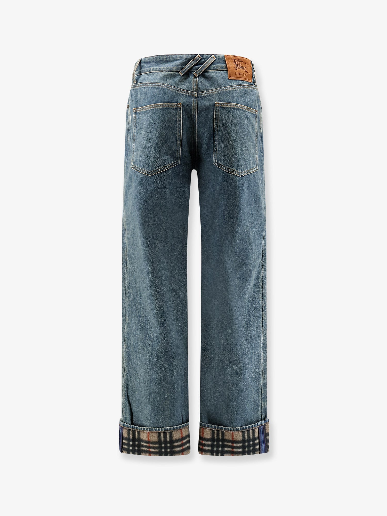 Burberry Men Dexter Jeans With Traditional Check BURBERRY