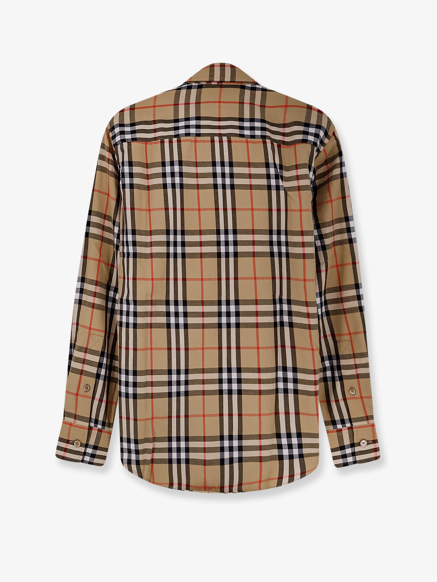 Burberry Women Emma Cotton Shirt With Check Pattern BURBERRY