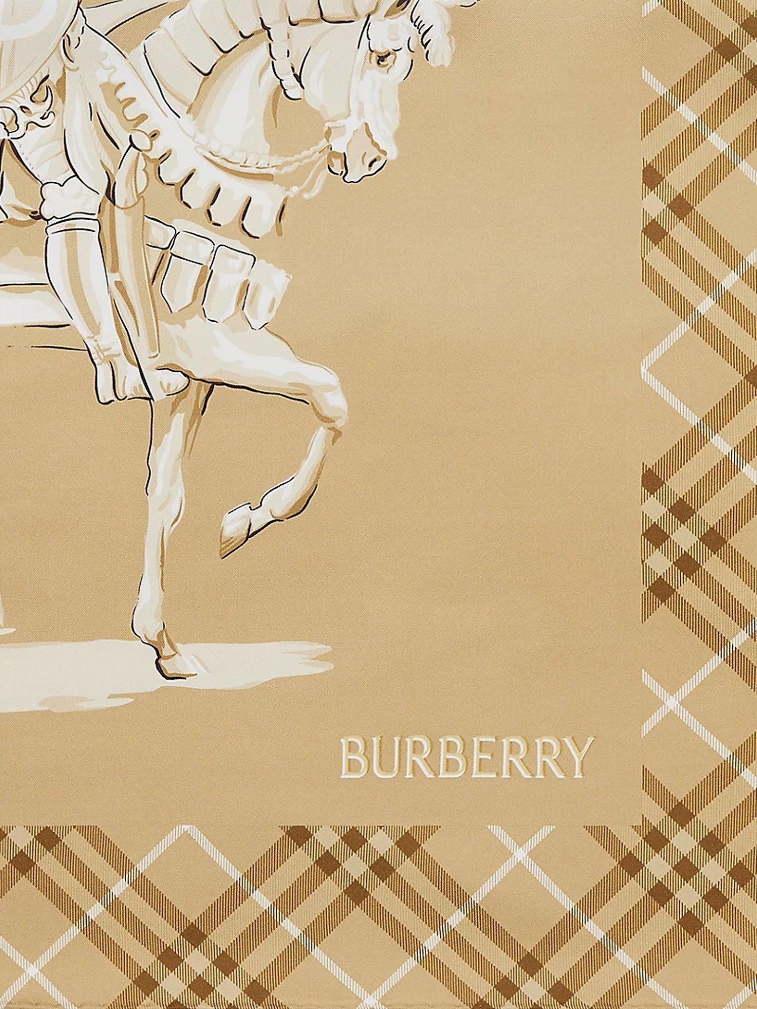 Burberry Women Foulard In Seta BURBERRY