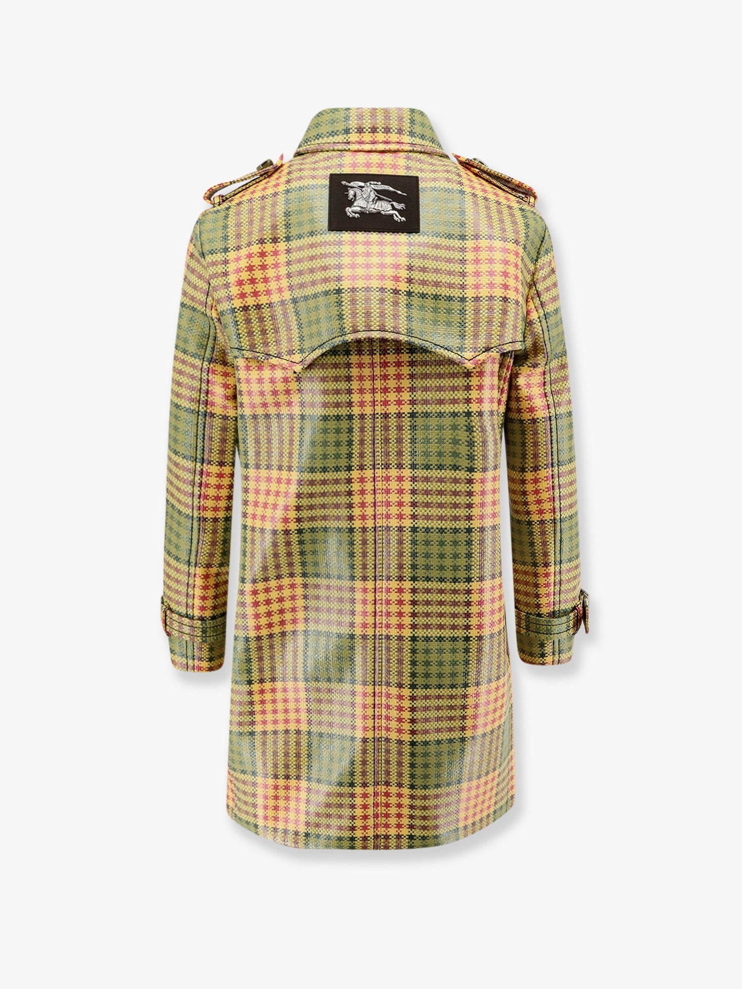 Burberry Women Summerside Multicolor Madras Coat BURBERRY
