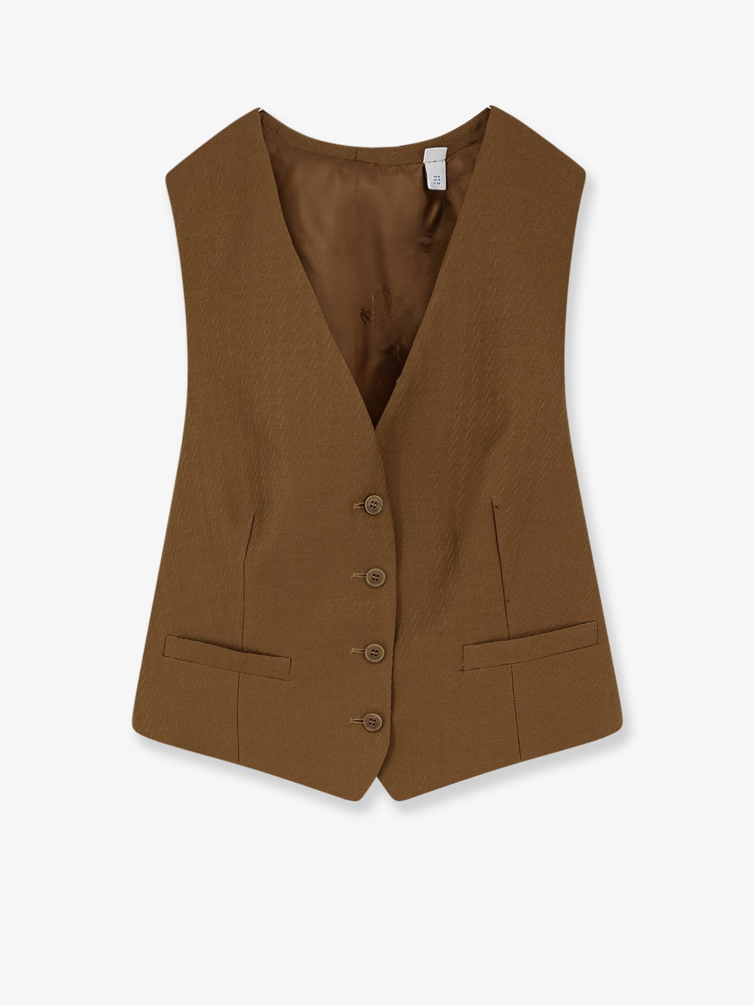 Burberry Women Warren Wool And Mohair Vest BURBERRY