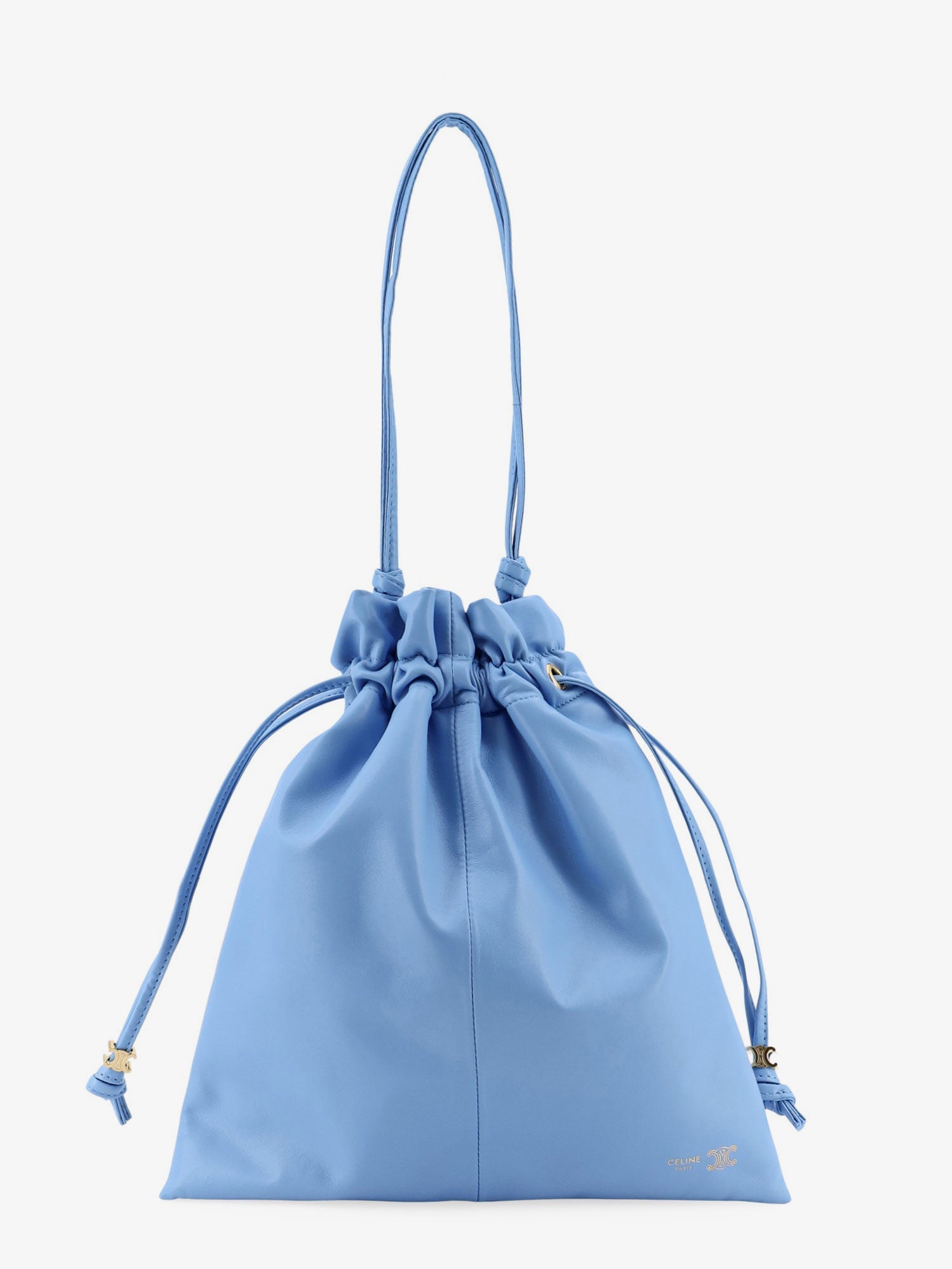 Celine Women Crystal Leather Crossbody Bag CELINE