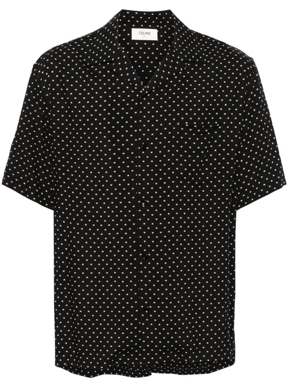 Celine Men Triomphe Viscose Shirt CELINE
