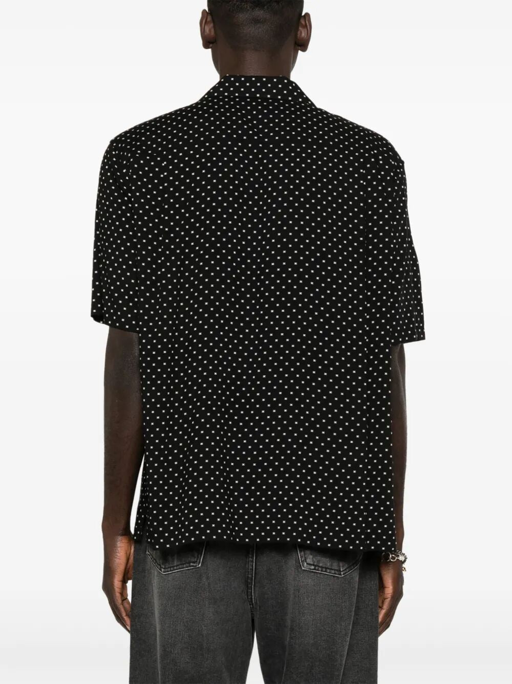 Celine Men Triomphe Viscose Shirt CELINE