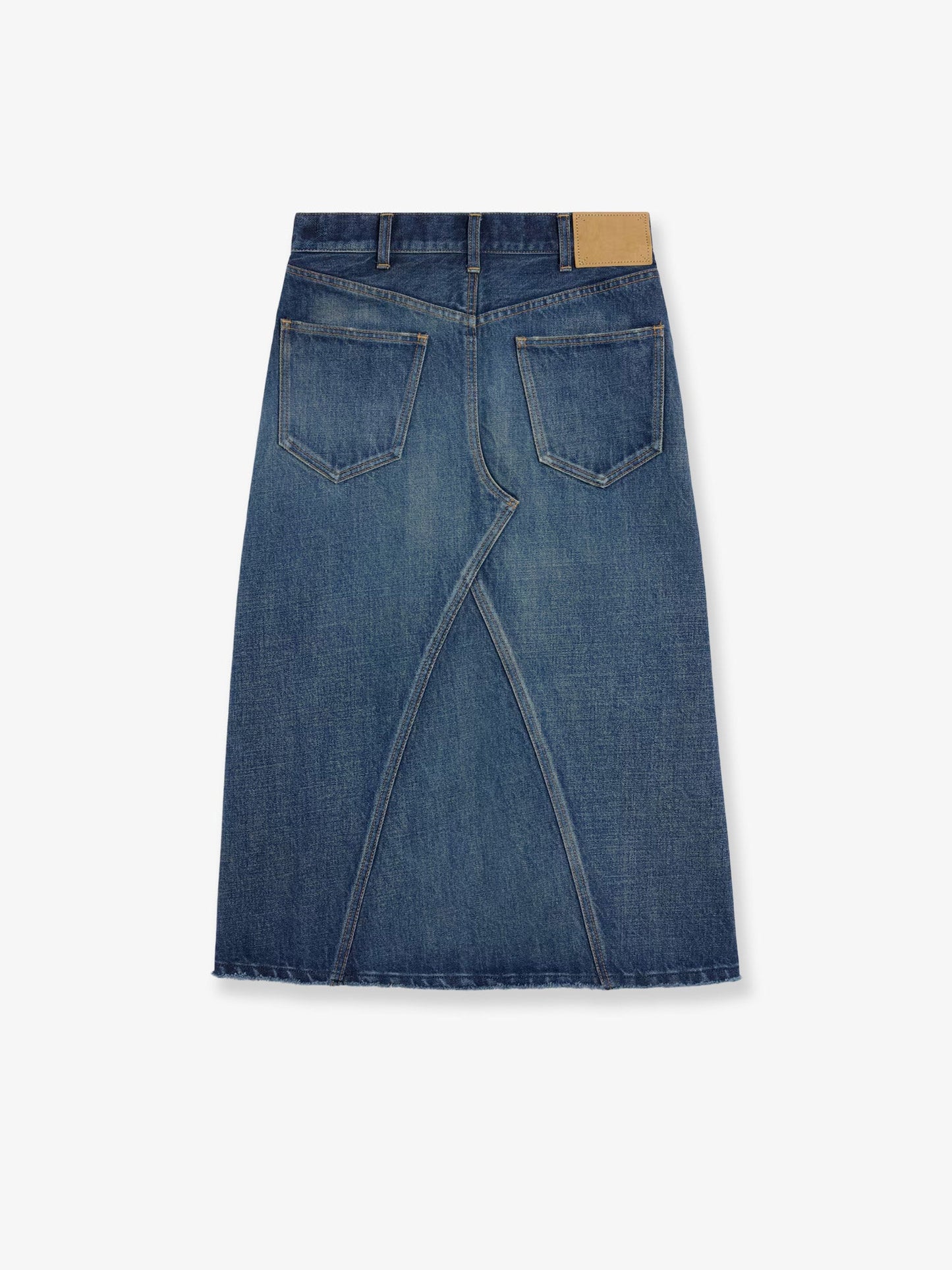 Celine Women Denim Midi Skirt CELINE
