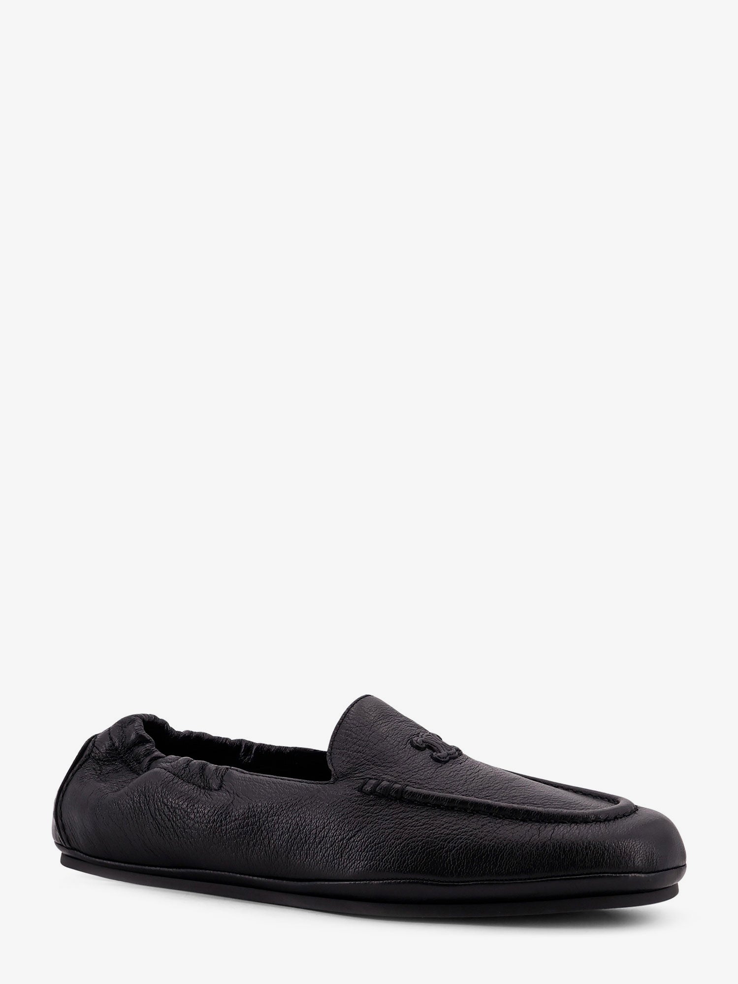 Celine Men Adam Leather Slip-On Loafers CELINE