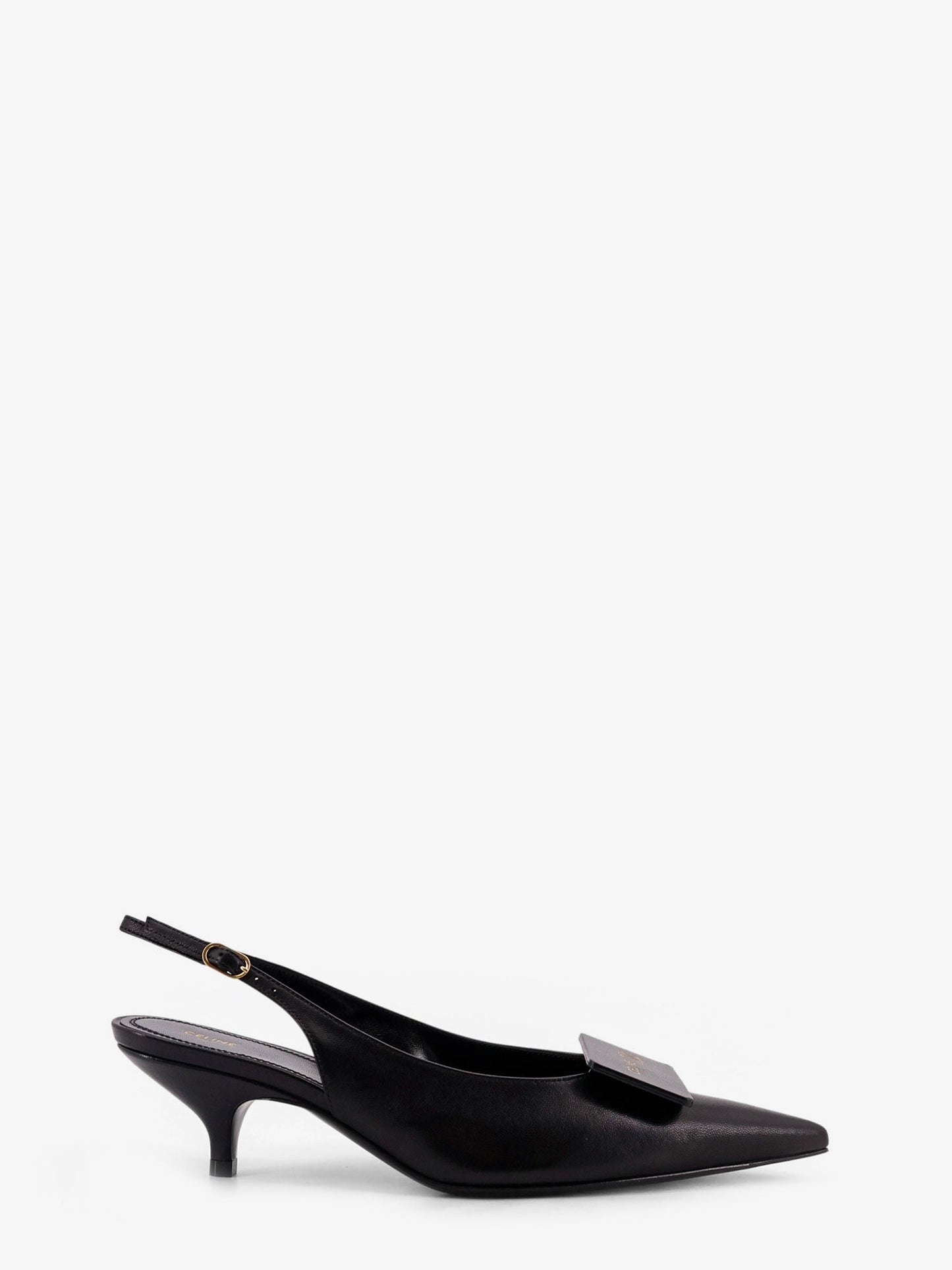 Celine Women Signature Leather Pumps CELINE