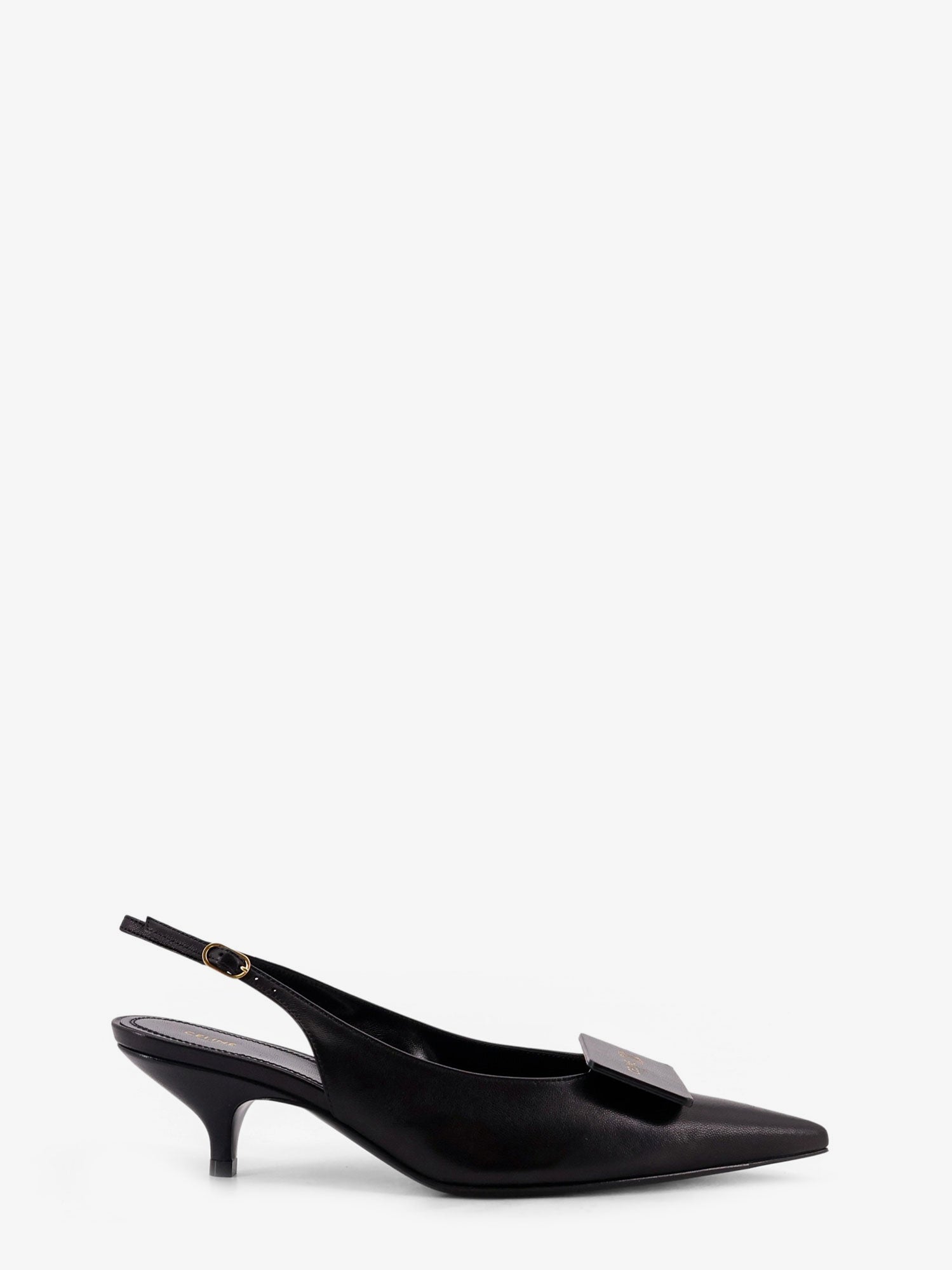 Celine Women Signature Leather Pumps CELINE