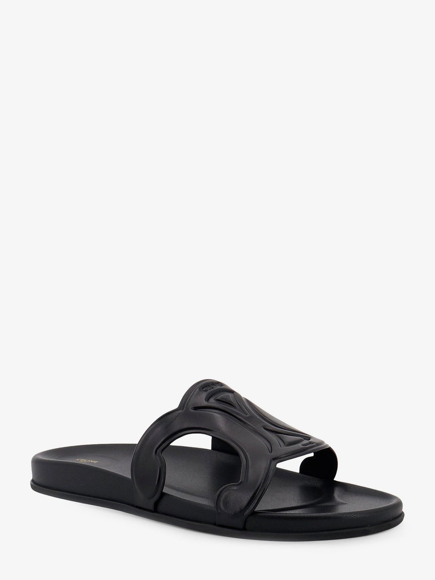Celine Men Triomphe Leather Sandals CELINE
