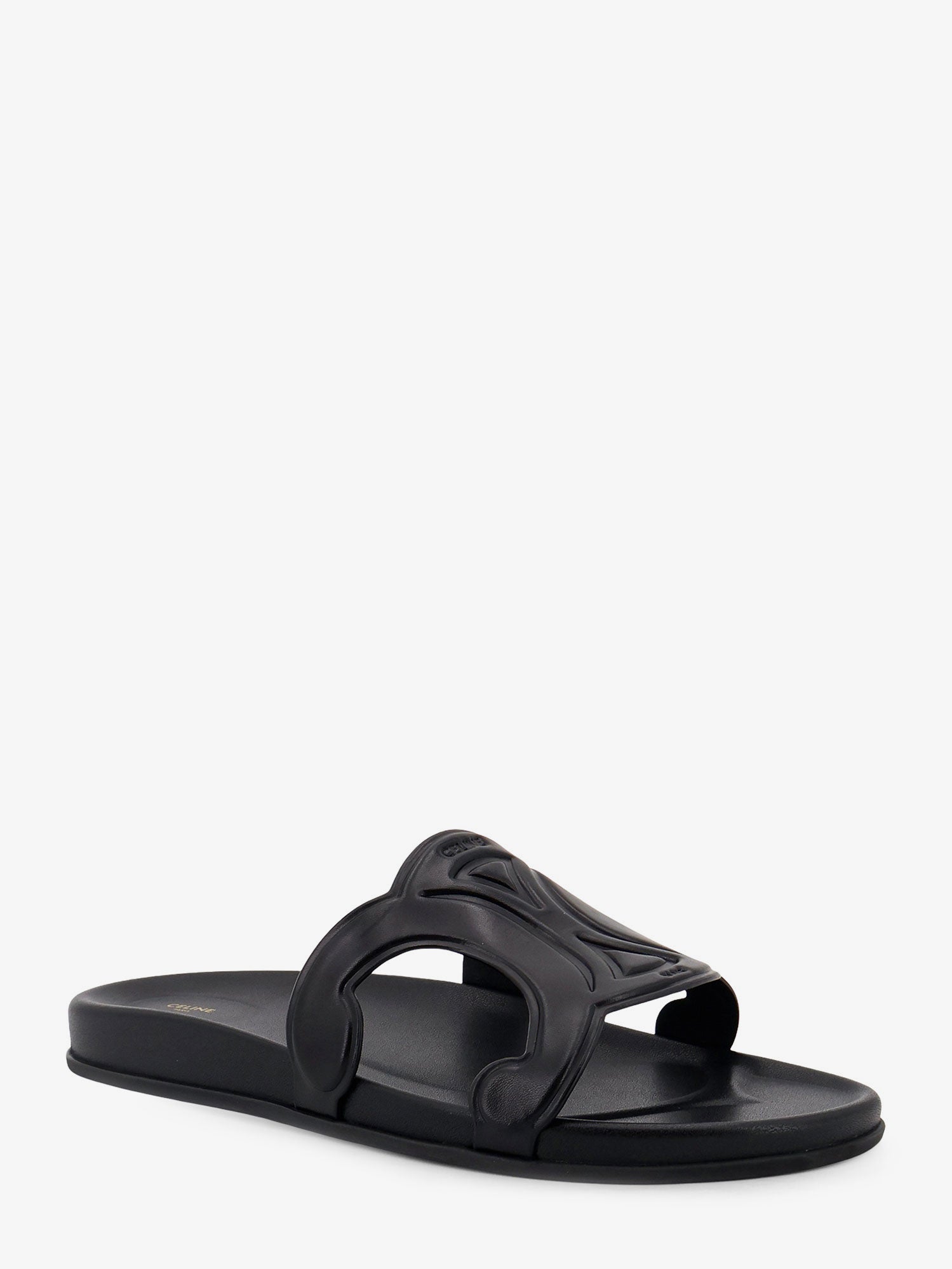 Celine Men Triomphe Leather Sandals CELINE