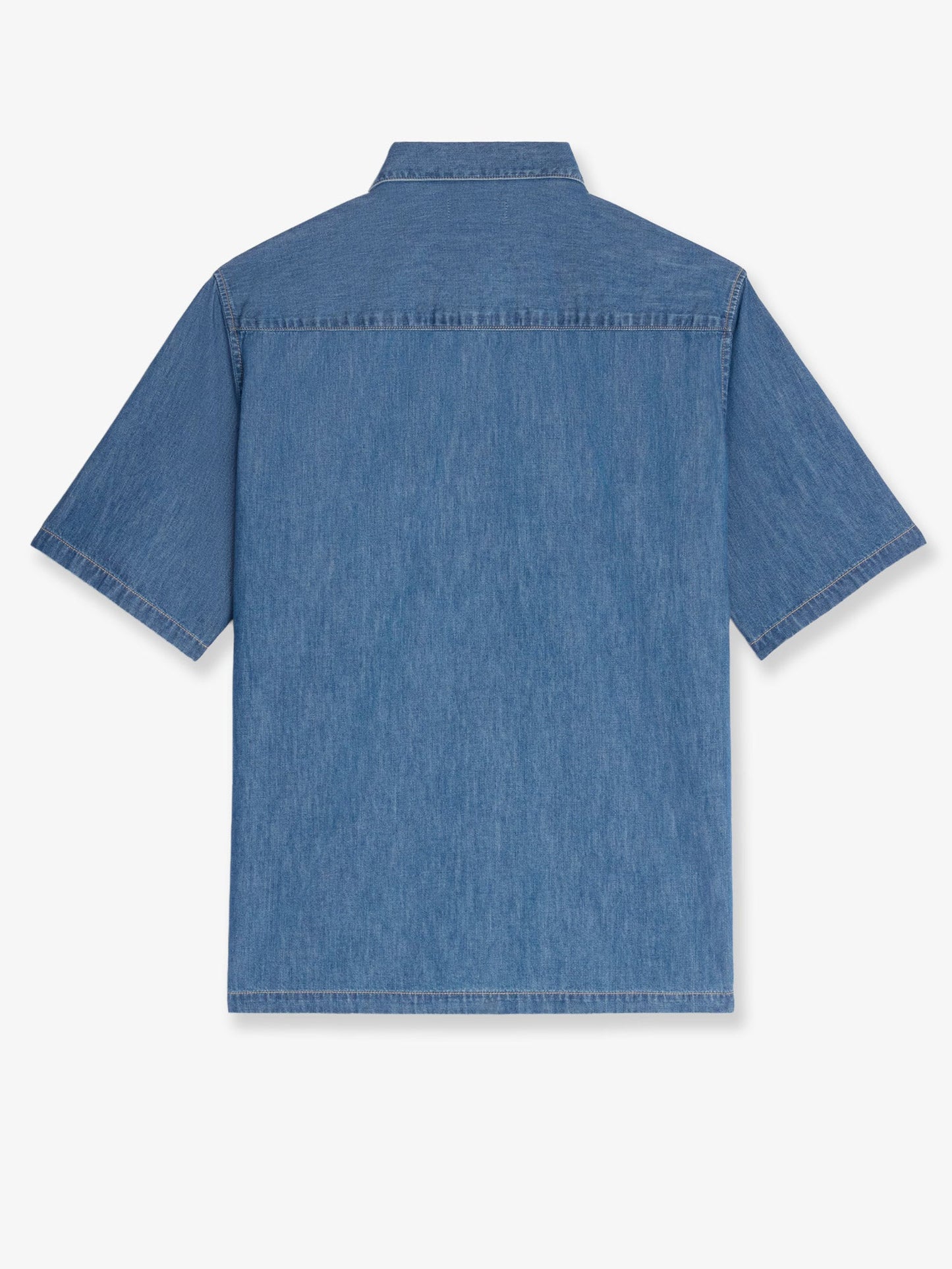 Celine Men Cotton Shirt With Triomphe Detail CELINE