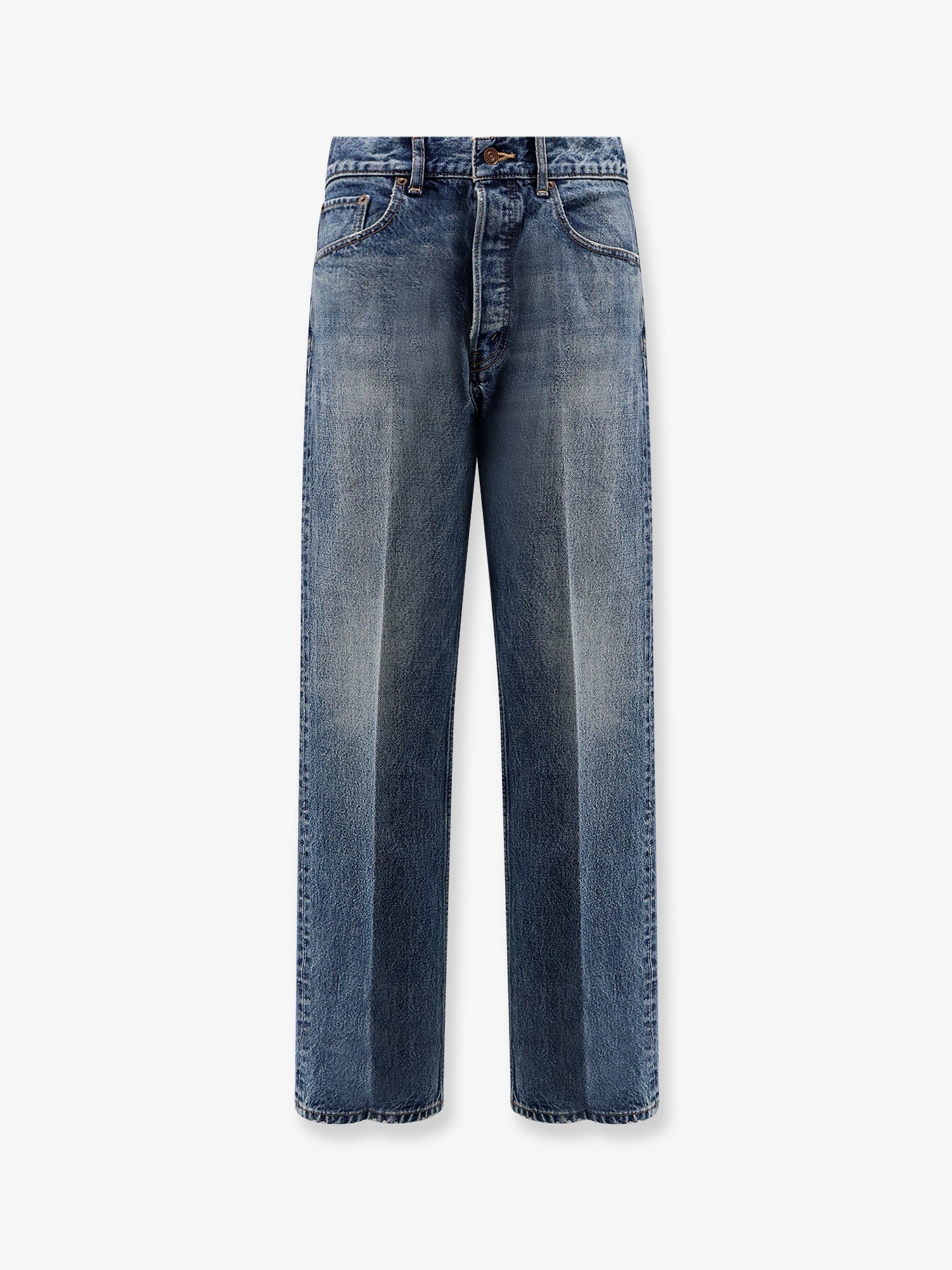 Celine Women Denim Jeans With Back Logo Label CELINE