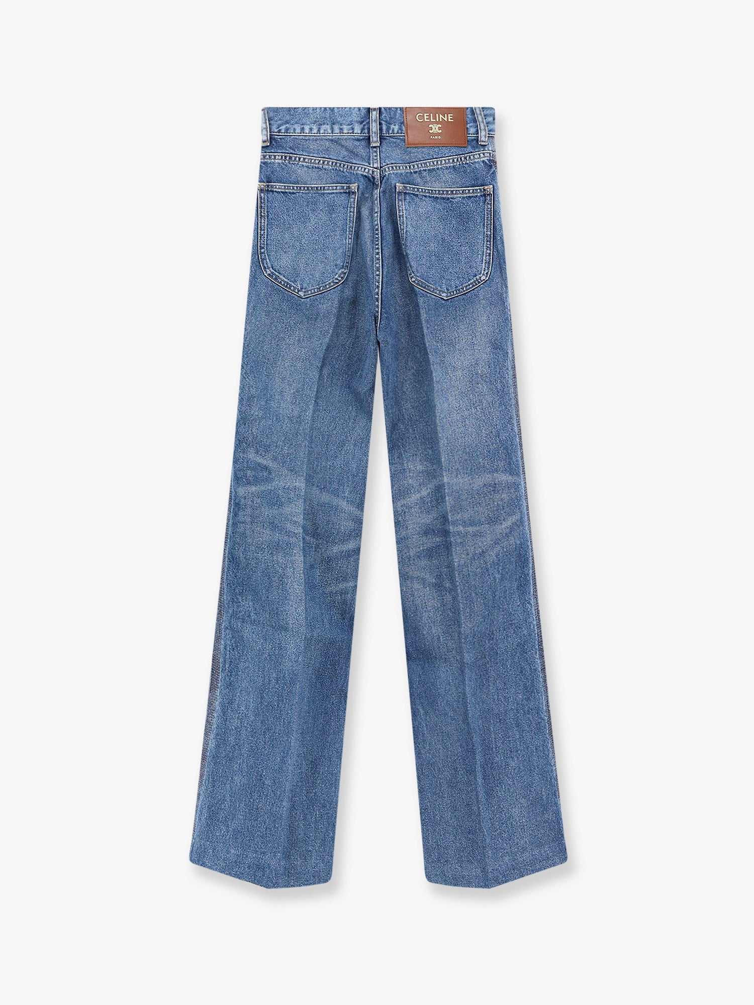 Celine Women Flared Cotton Jeans CELINE