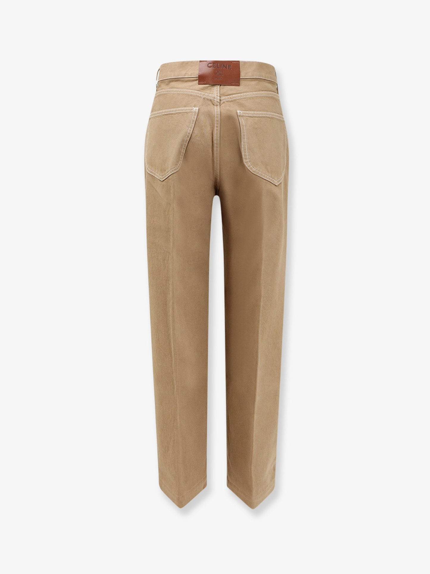 Celine Women Boyfriend 002 Cotton Trousers CELINE