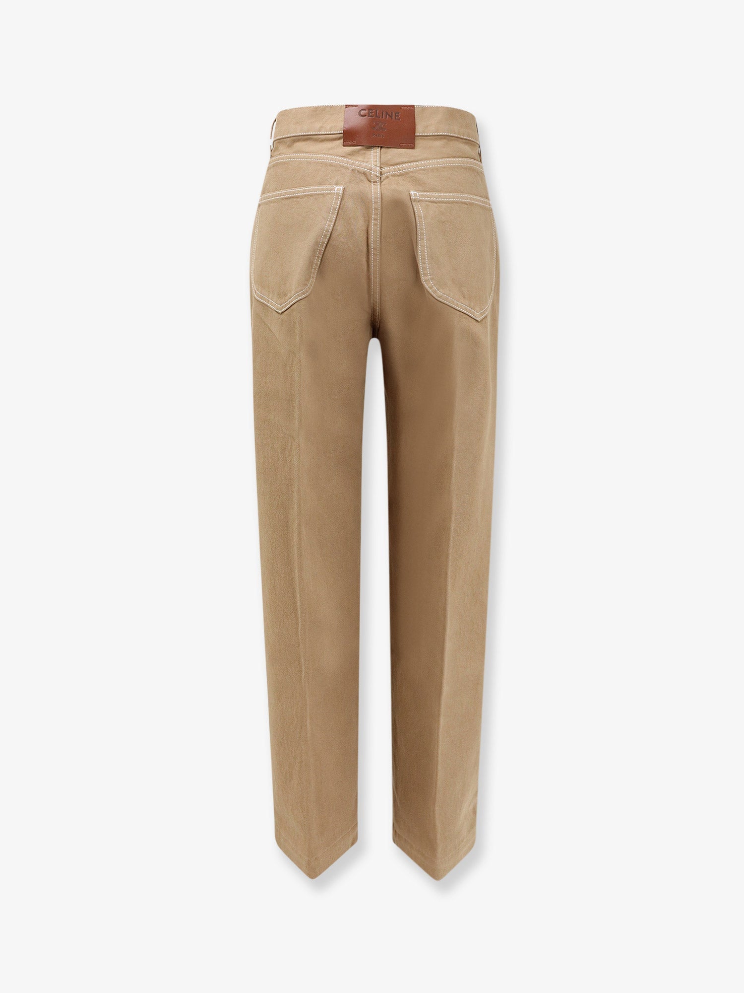 Celine Women Boyfriend 002 Cotton Trousers CELINE