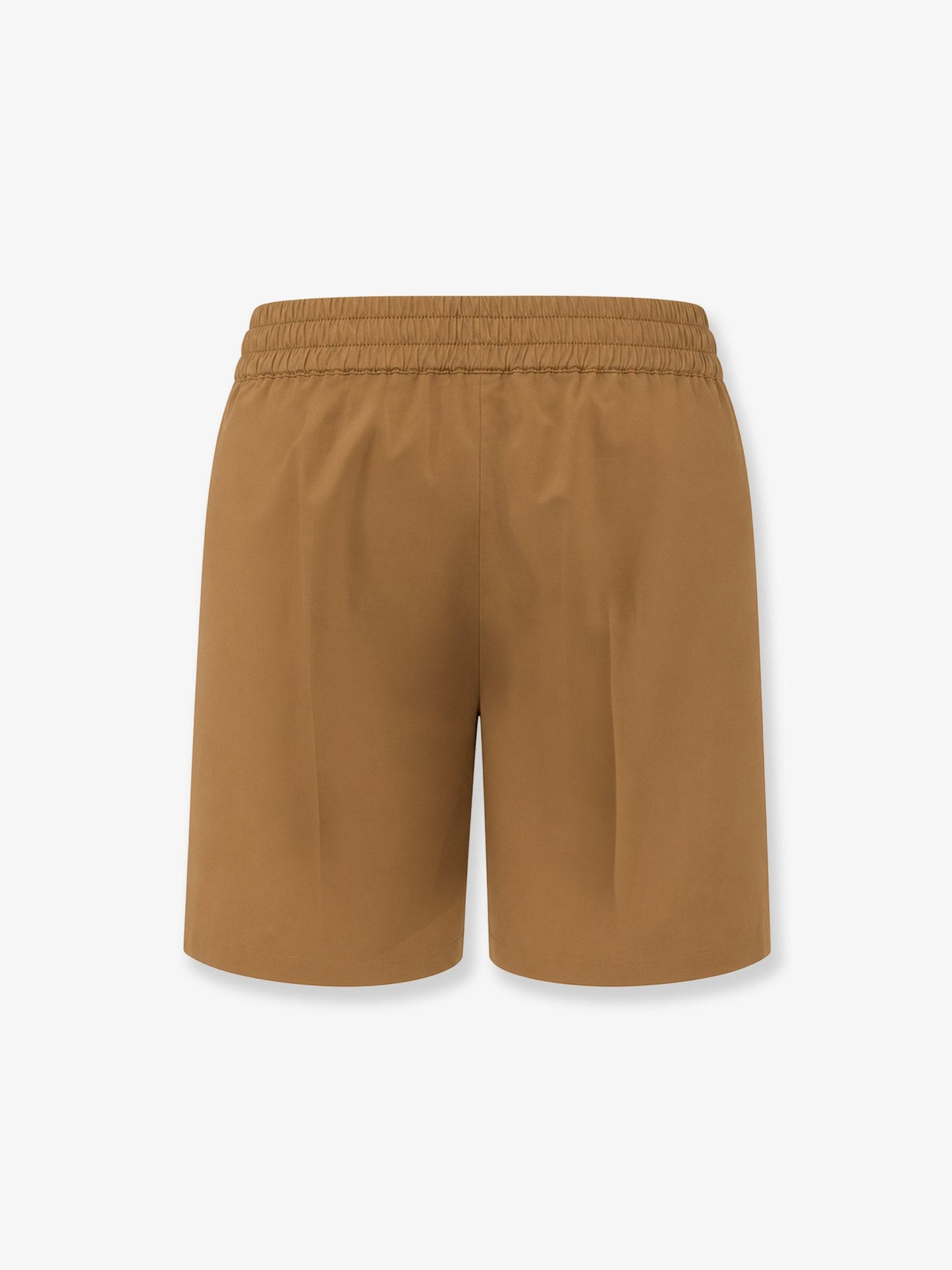 Celine Women Cotton And Linen Shorts With Triomphe Patch CELINE