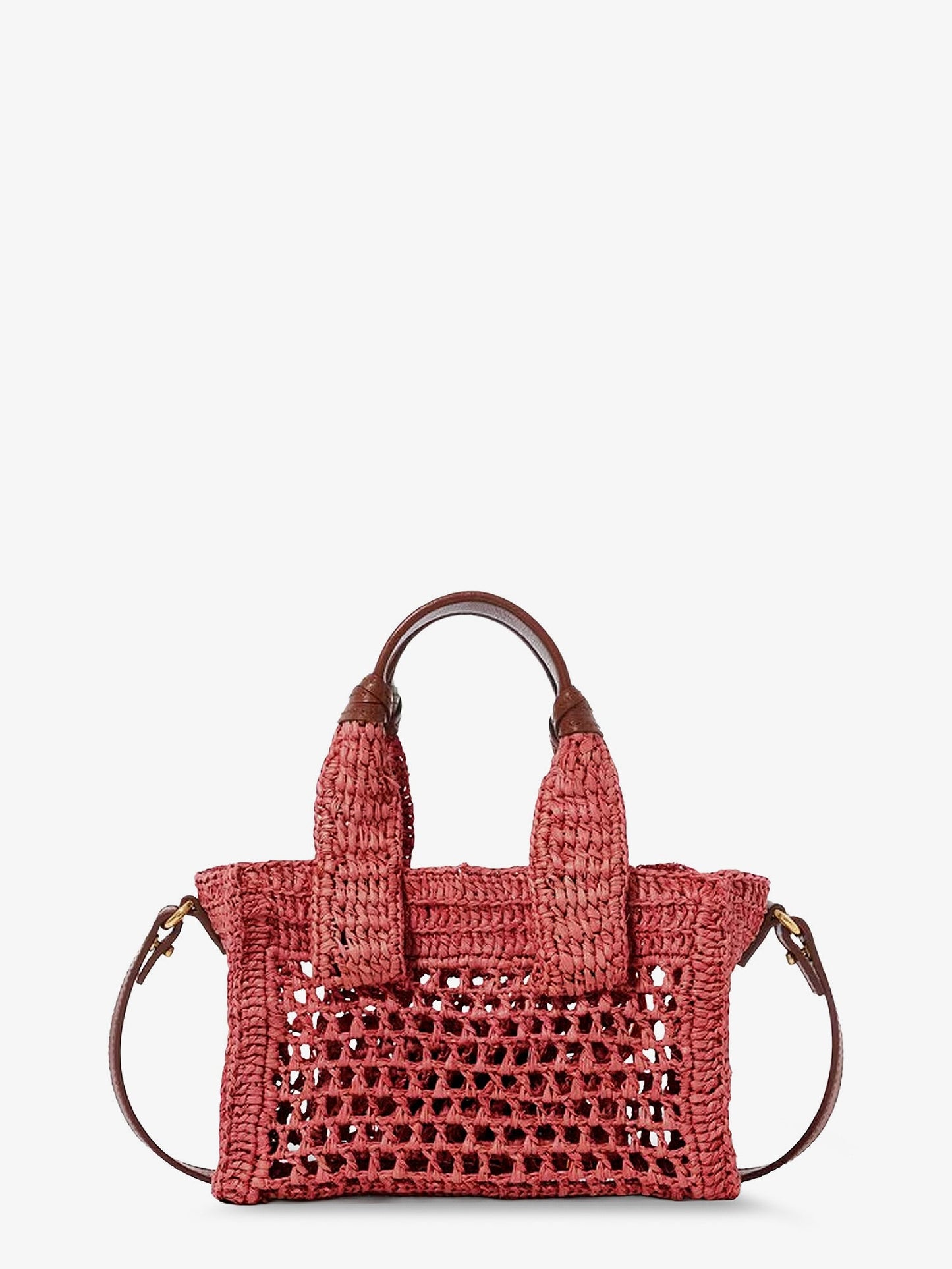 Chloe' Women Summer Banana Raffia Crossbody Bag CHLOE