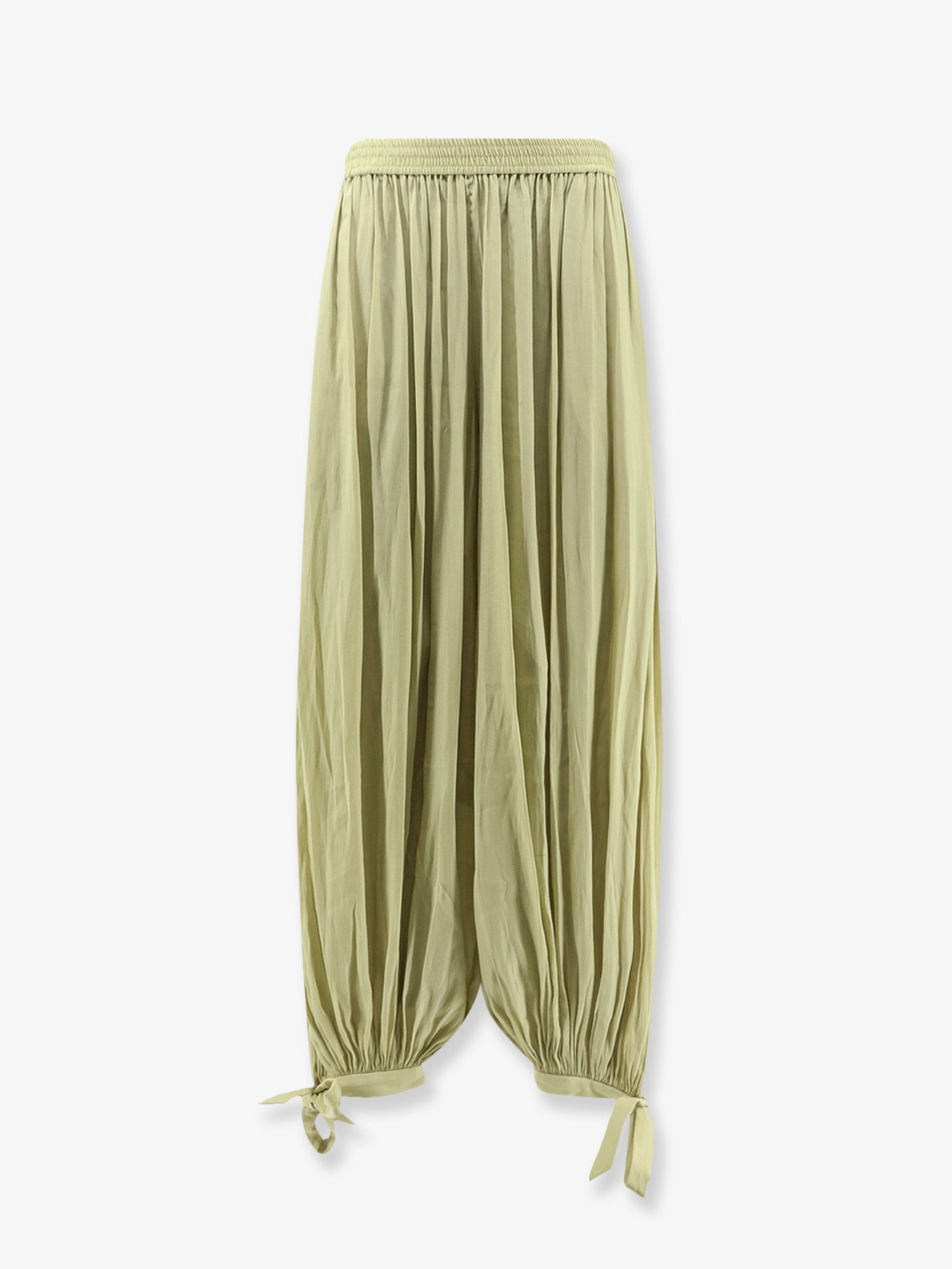 Chloe' Women Harem Trousers With Knot Detail CHLOE