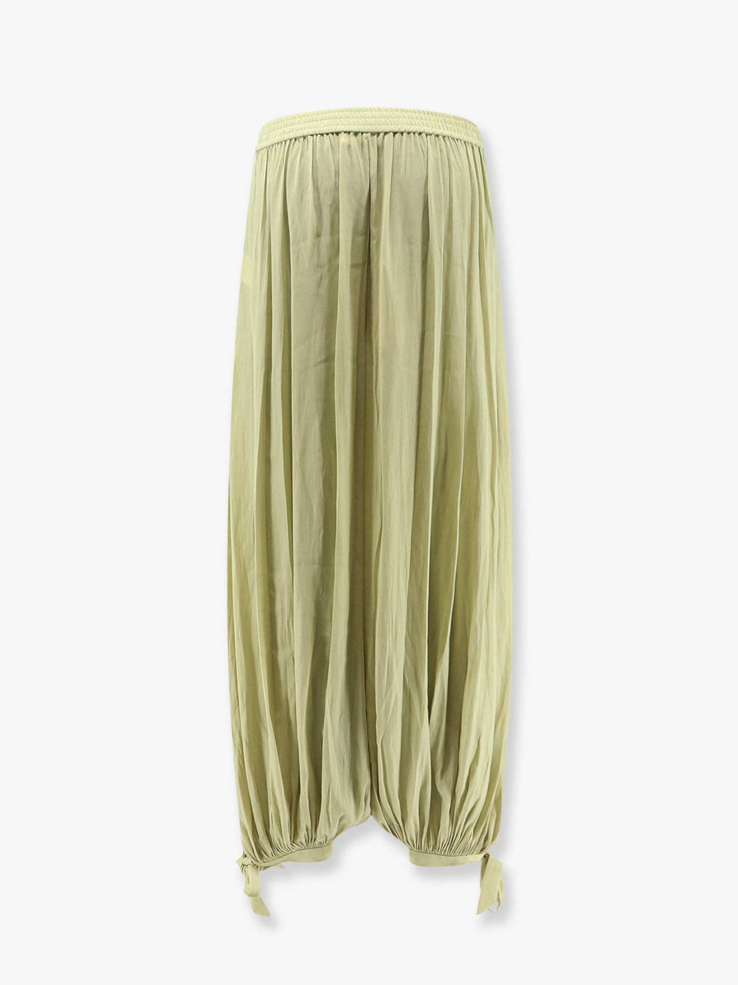 Chloe' Women Harem Trousers With Knot Detail CHLOE