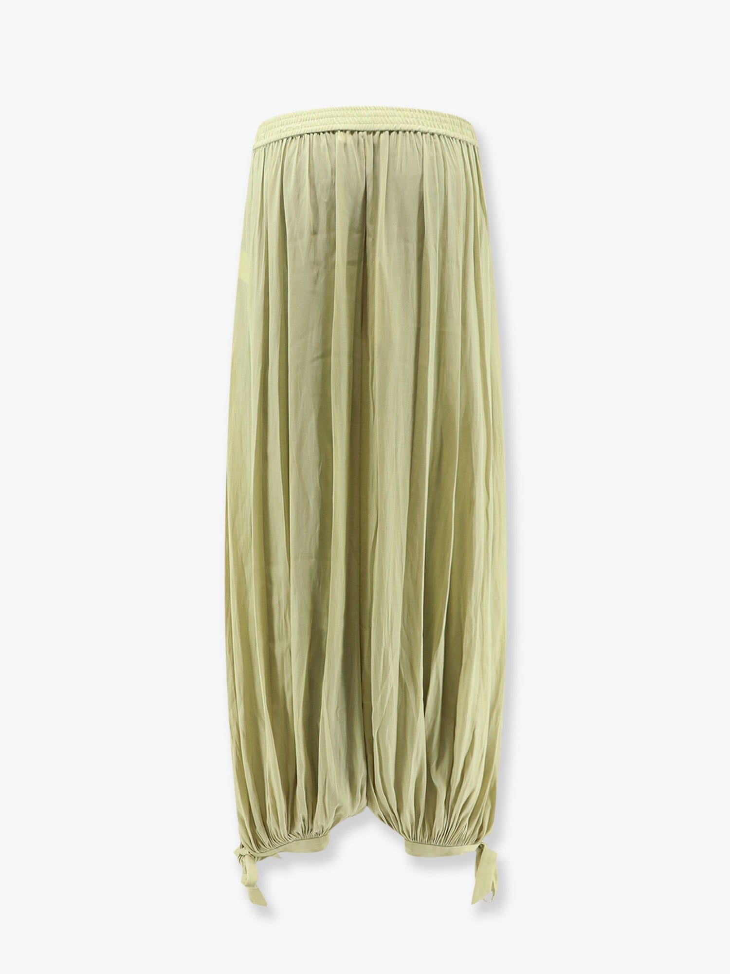 Chloe' Women Harem Trousers With Knot Detail CHLOE