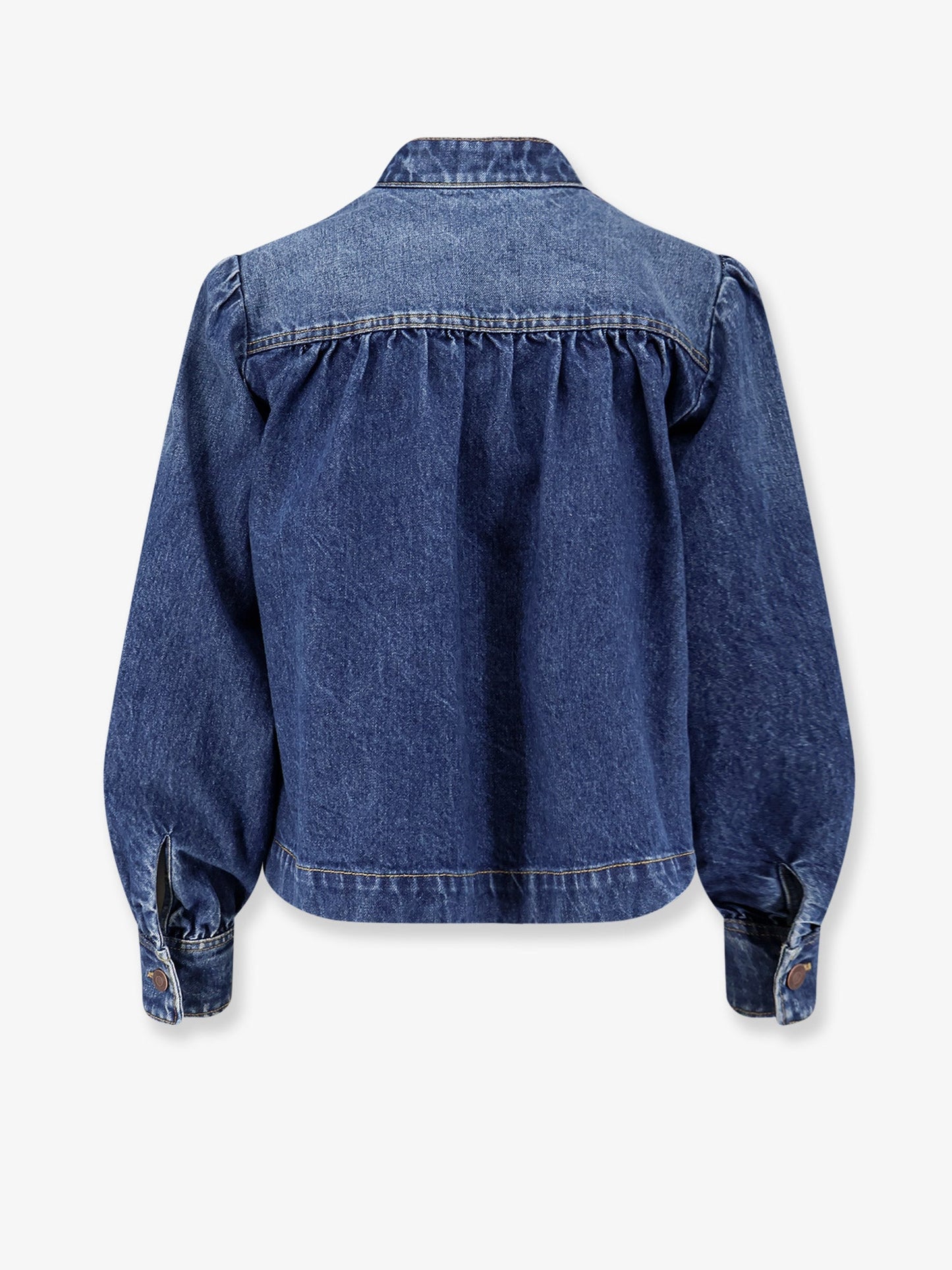 Chloe' Women Denim Jacket With Metal Details CHLOE