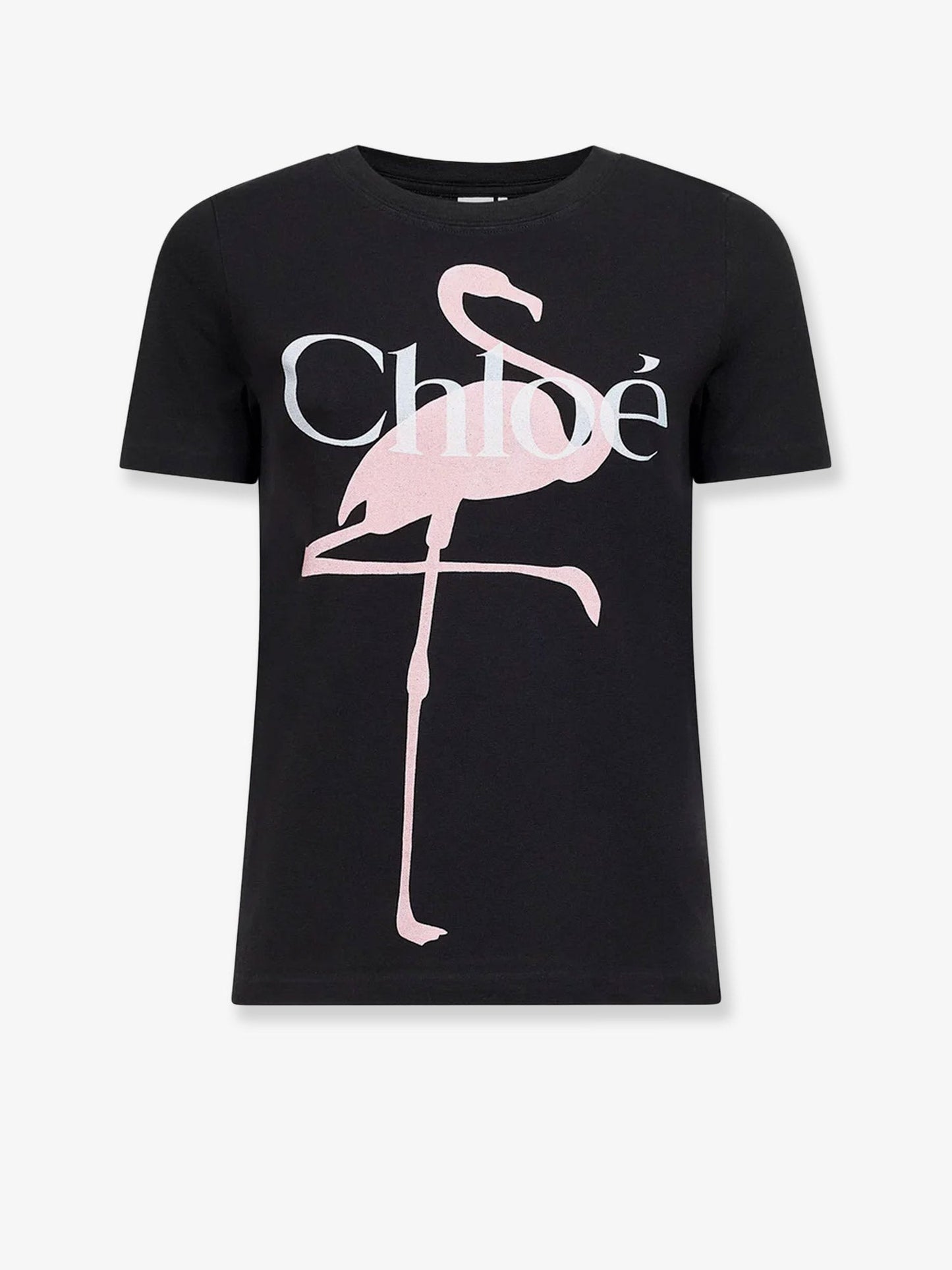 Chloe' Women Cotton T-Shirt With Print CHLOE