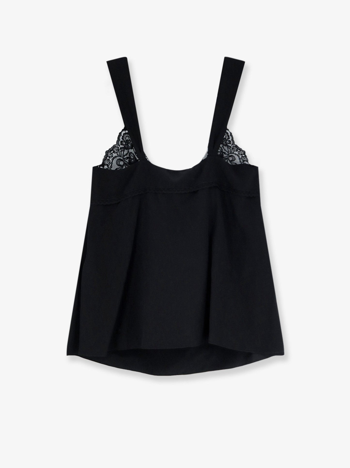 Chloe' Women Silk Top With Lace Profile CHLOE