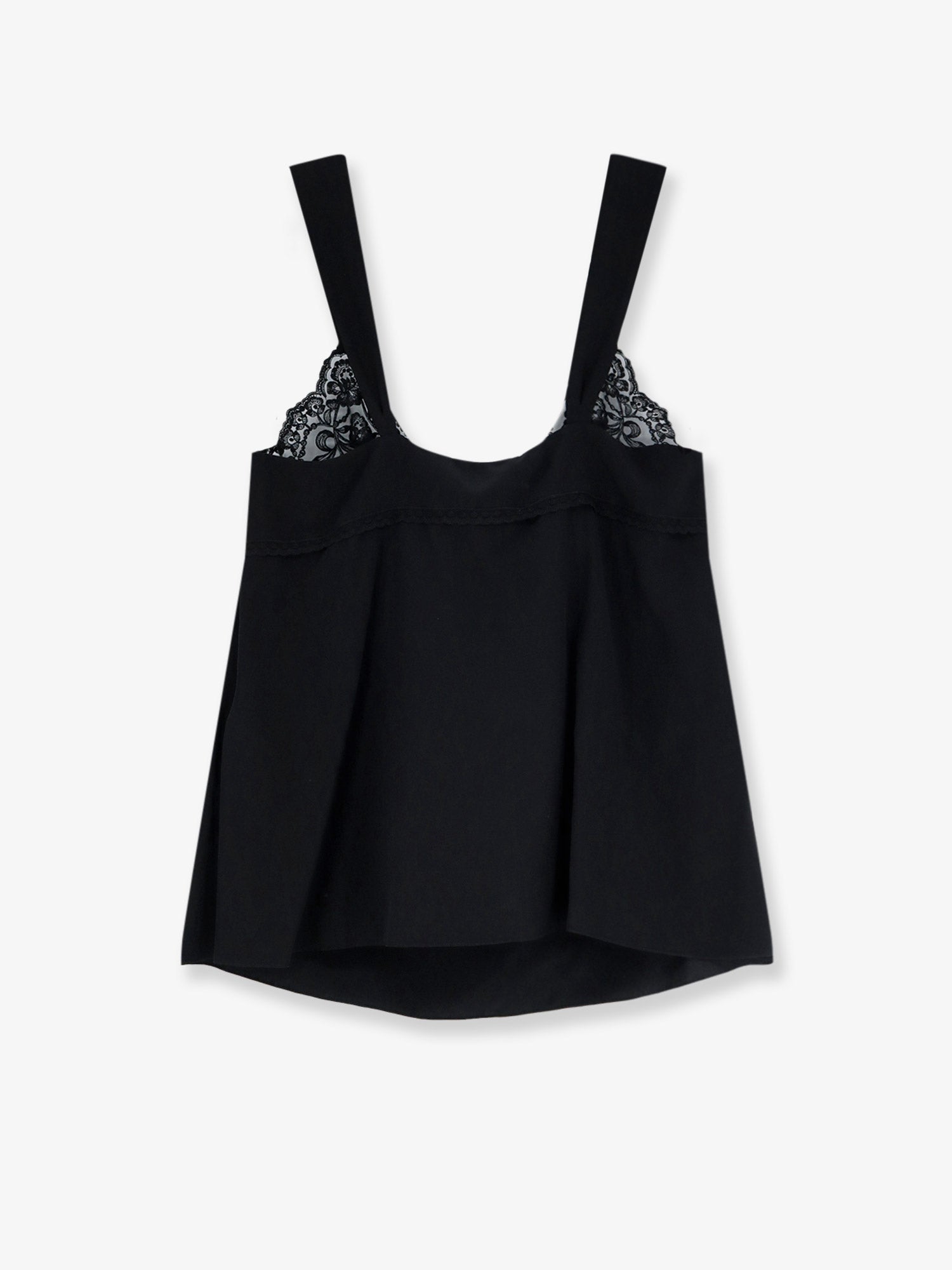 Chloe' Women Silk Top With Lace Profile CHLOE