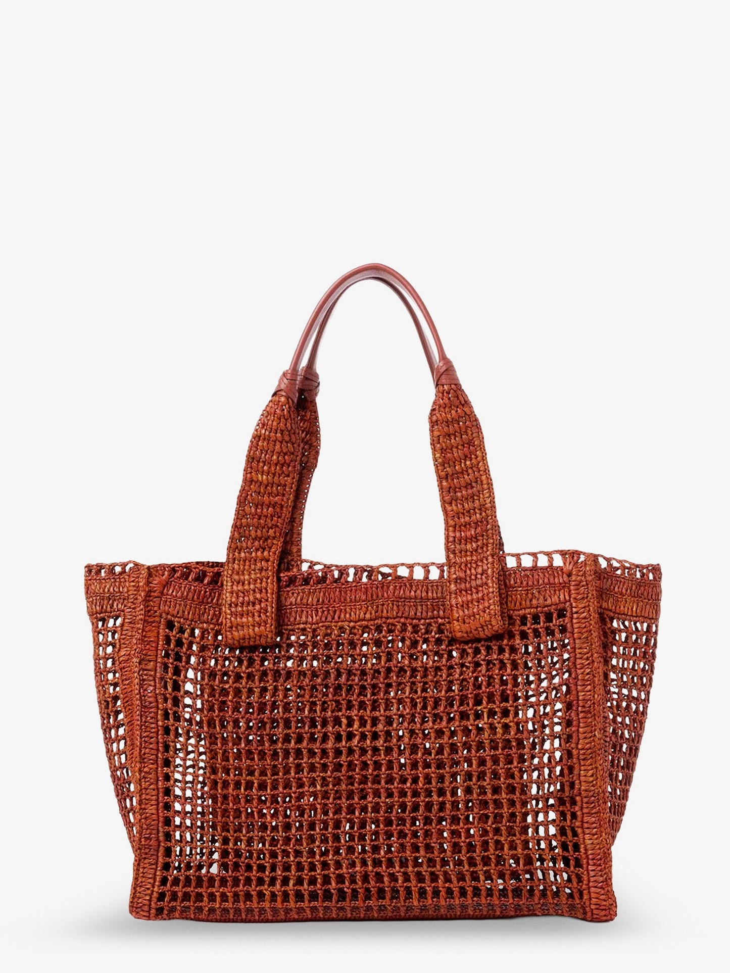 Chloe' Women East-West Summer Banana Raffia Shoulder Bag CHLOE