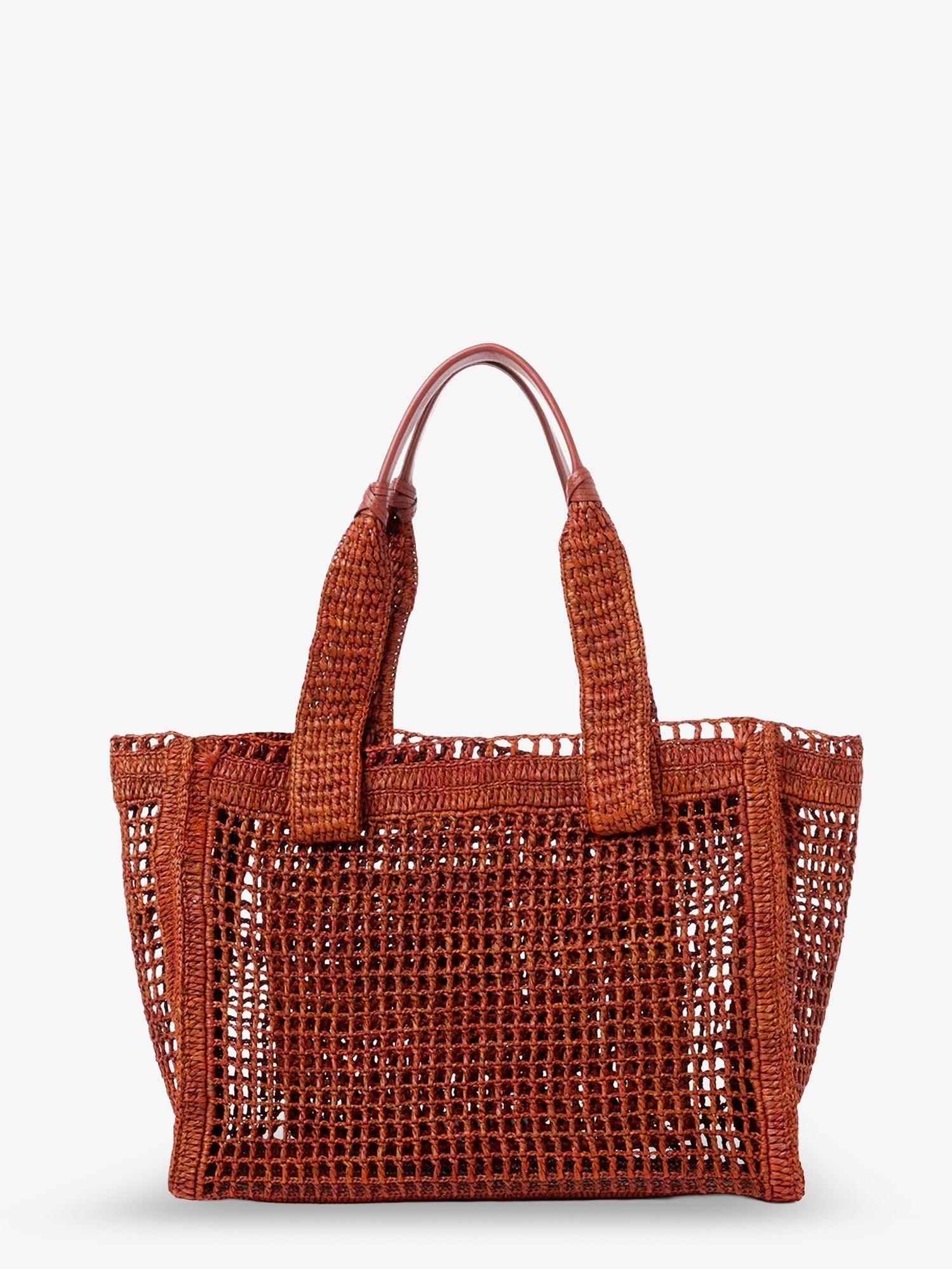 Chloe' Women East-West Summer Banana Raffia Shoulder Bag CHLOE