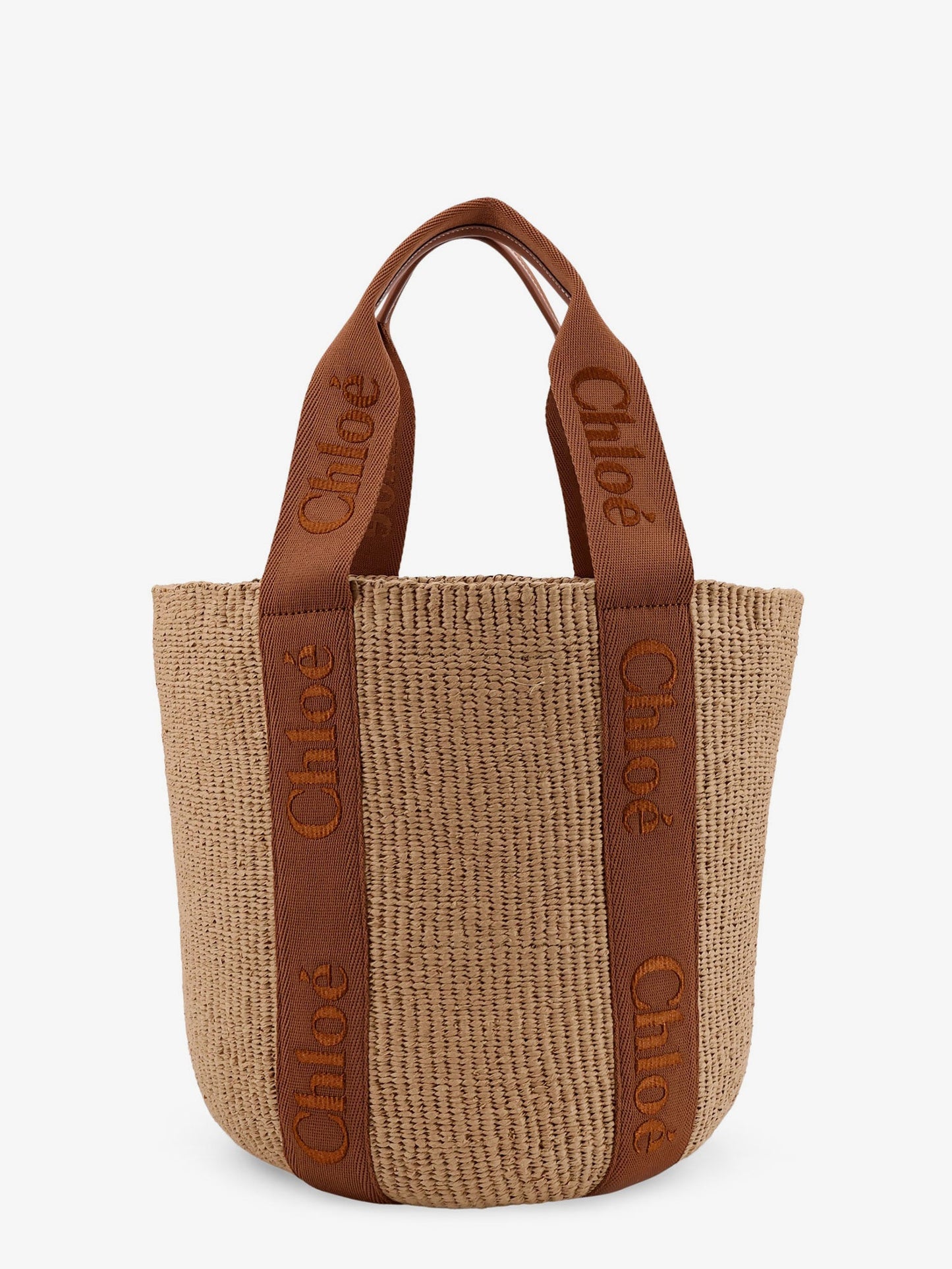 Chloe' Women Woody Raffia Shoulder Bag CHLOE