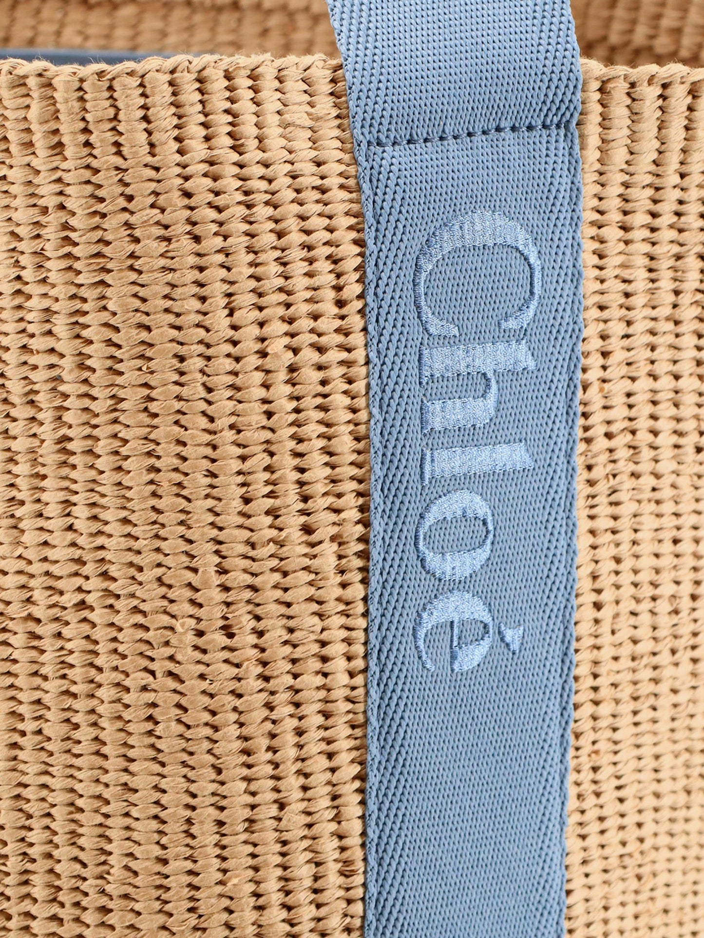 Chloe' Women Woody Raffia Shoulder Bag CHLOE