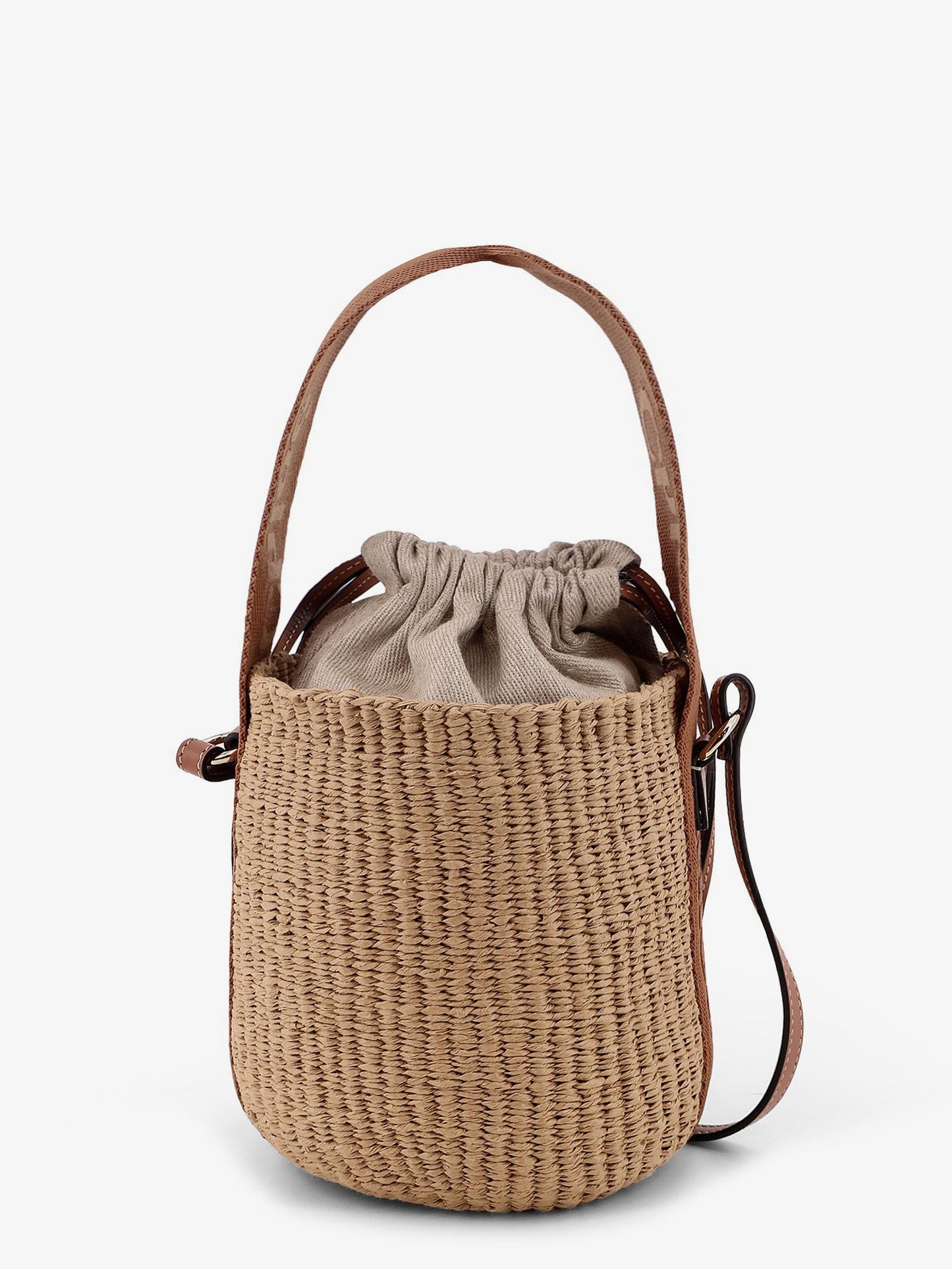 Chloe' Women Woody Raffia Bucket Bag CHLOE