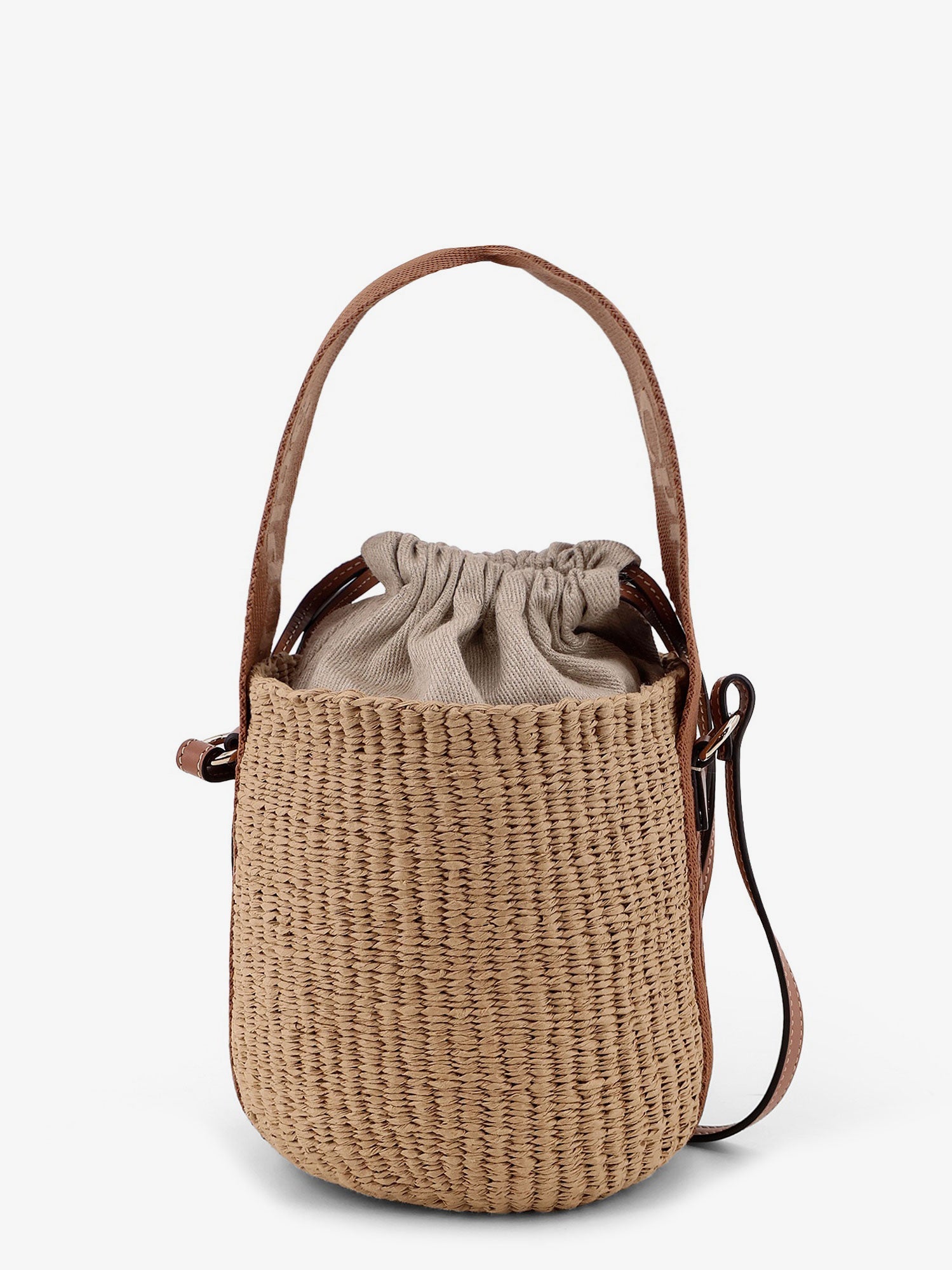 Chloe' Women Woody Raffia Bucket Bag CHLOE