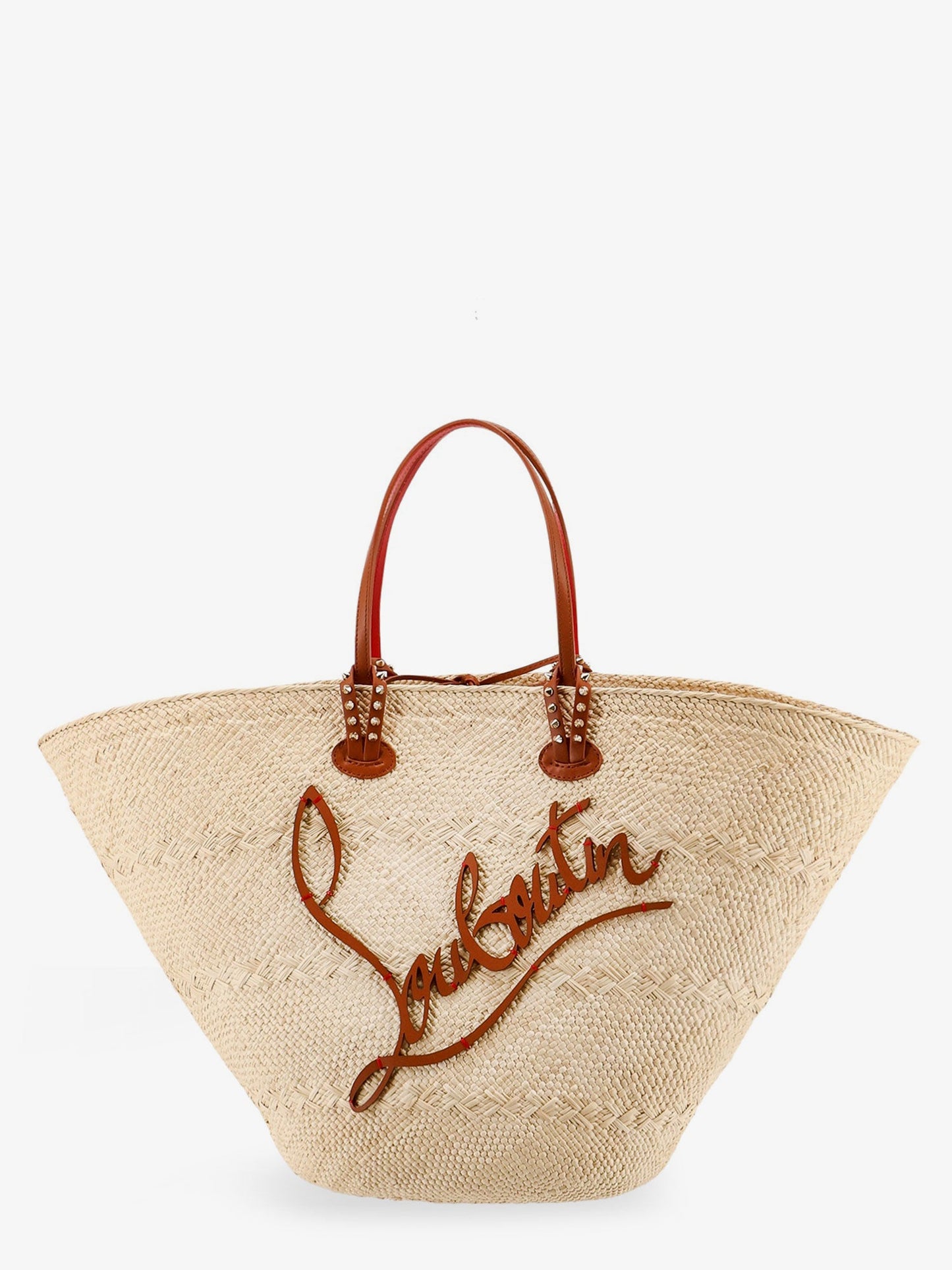 Christian Louboutin Women Cabata Large Raffia Shoulder Bag CHRISTIAN LOUBOUTIN