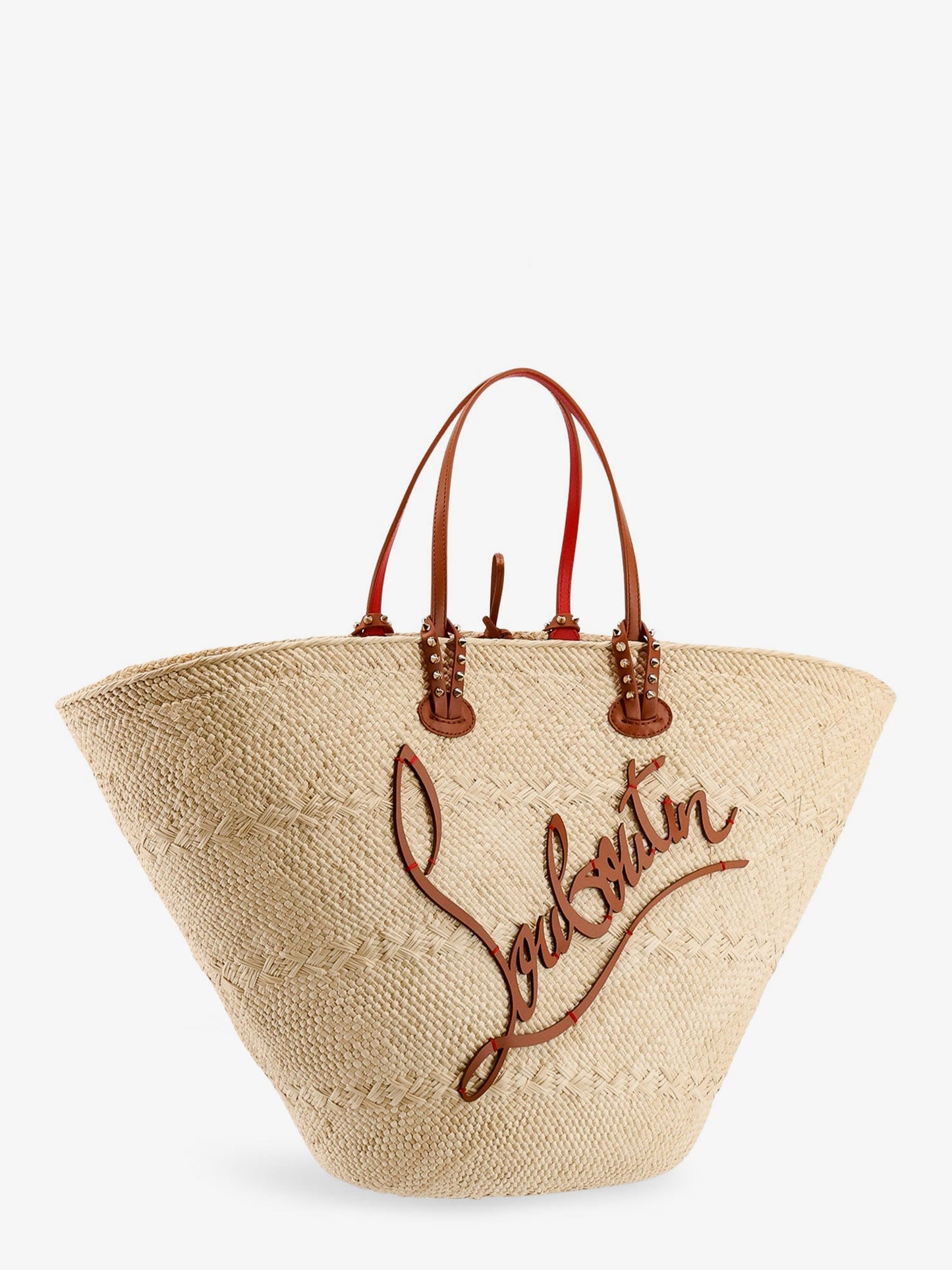 Christian Louboutin Women Cabata Large Raffia Shoulder Bag CHRISTIAN LOUBOUTIN