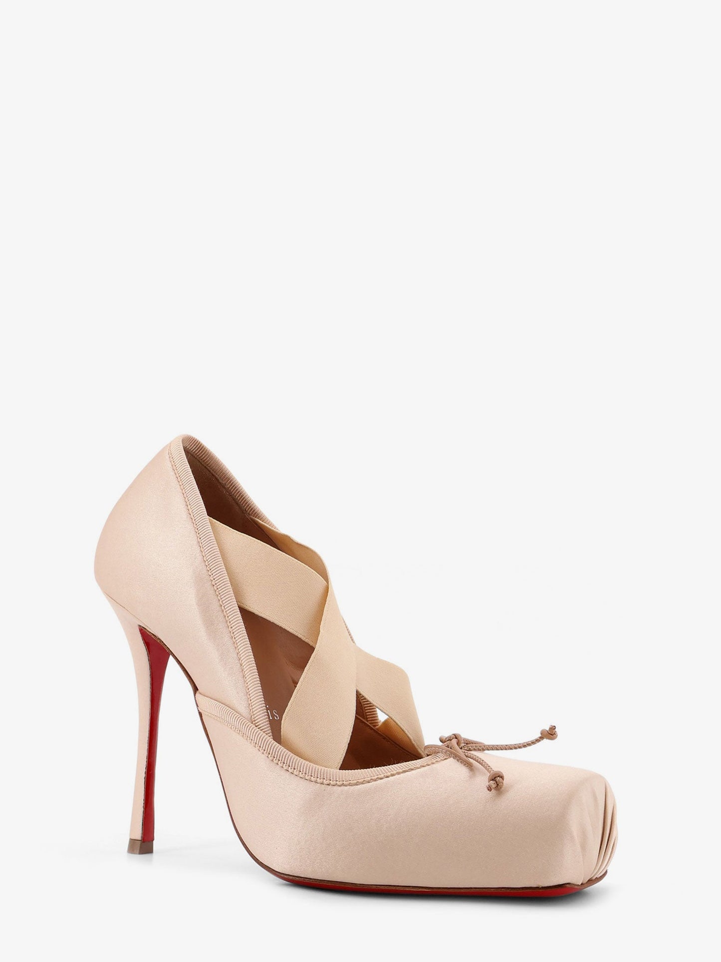 Christian Louboutin Women Cassia Nodo Satin Pumps CHRISTIAN LOUBOUTIN