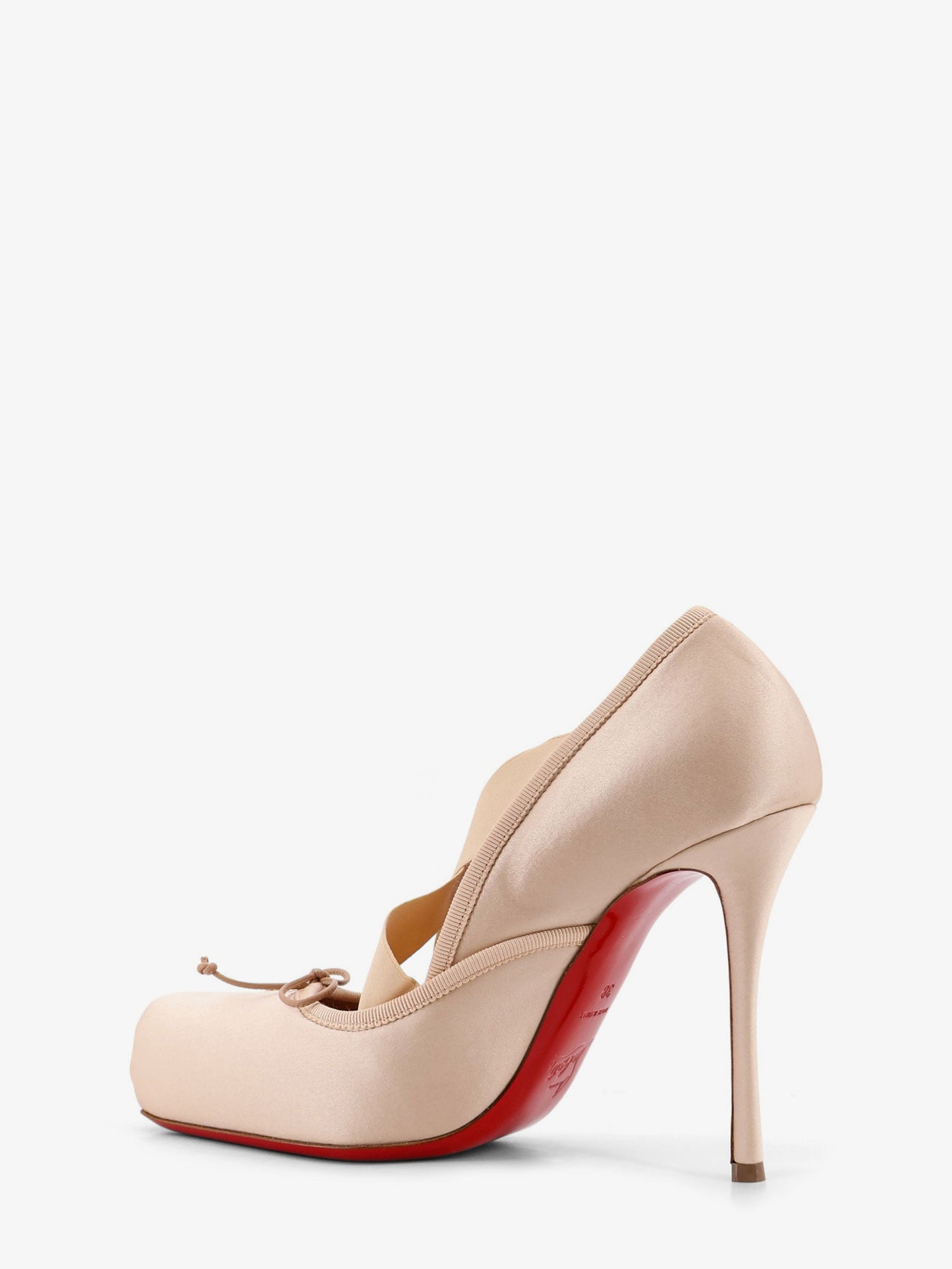 Christian Louboutin Women Cassia Nodo Satin Pumps CHRISTIAN LOUBOUTIN