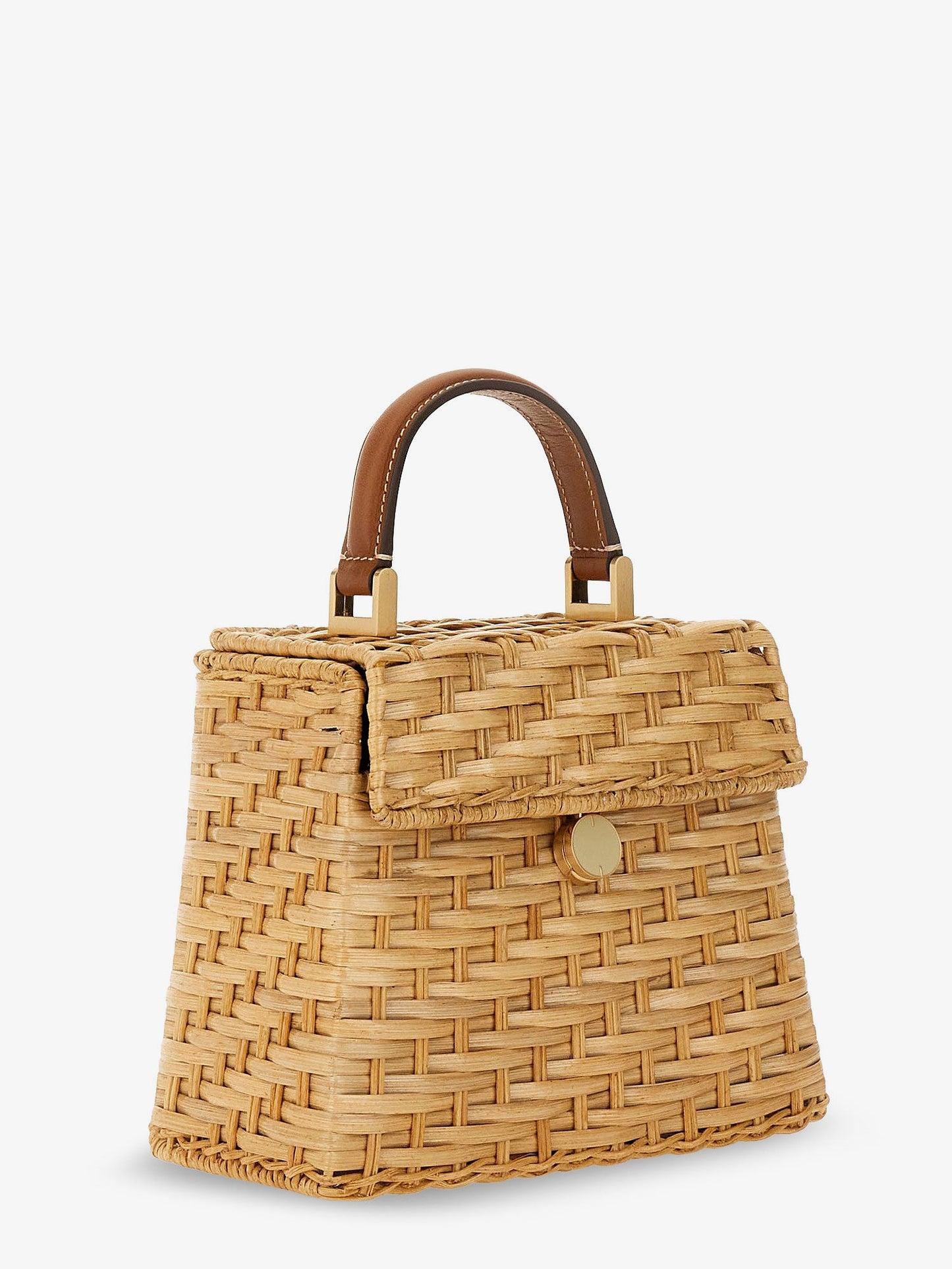 Cult Gaia Women Sybil Wicker Handbag CULT GAIA