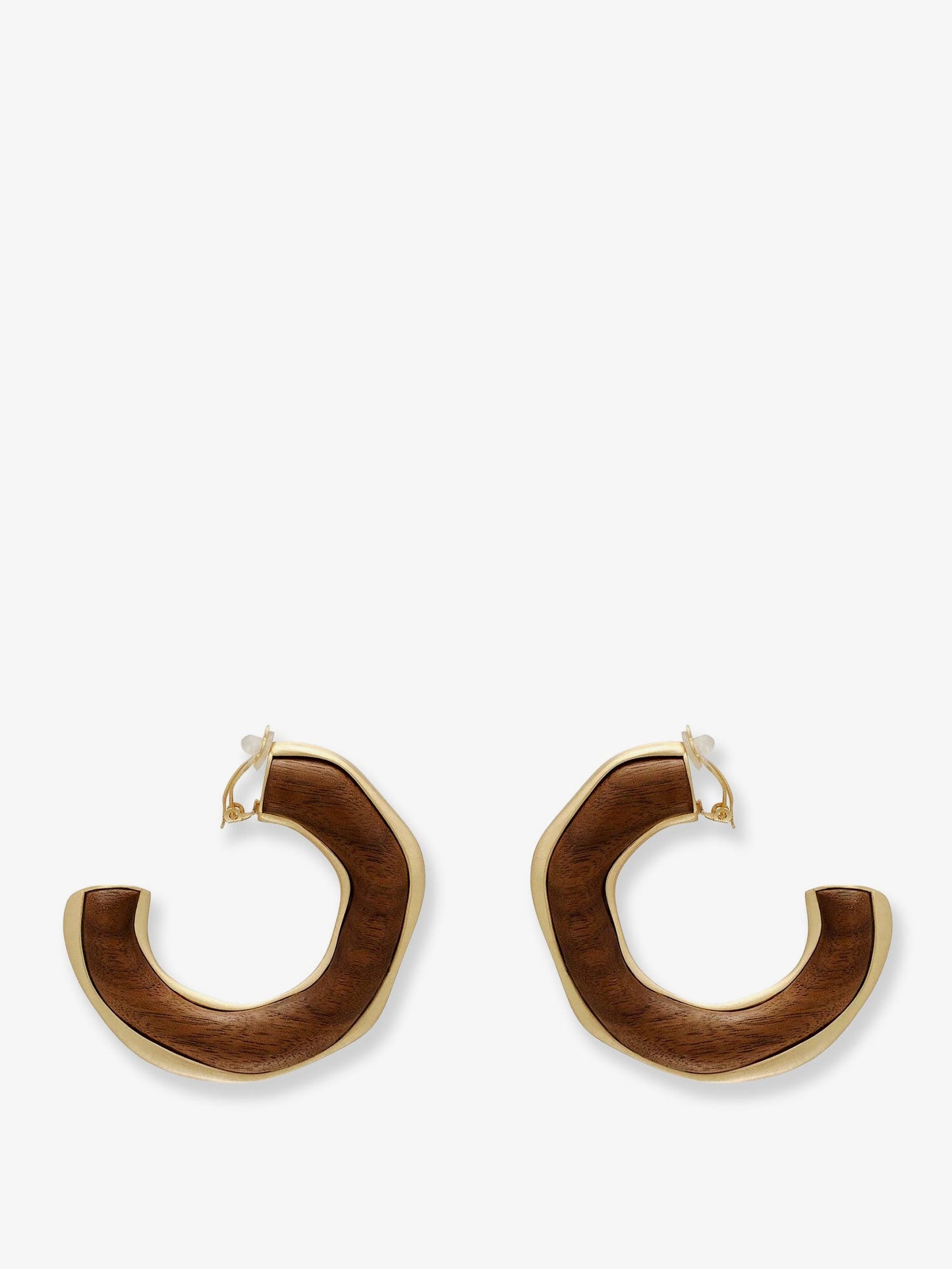 Cult Gaia Women Madeira Natural Wood Earrings CULT GAIA