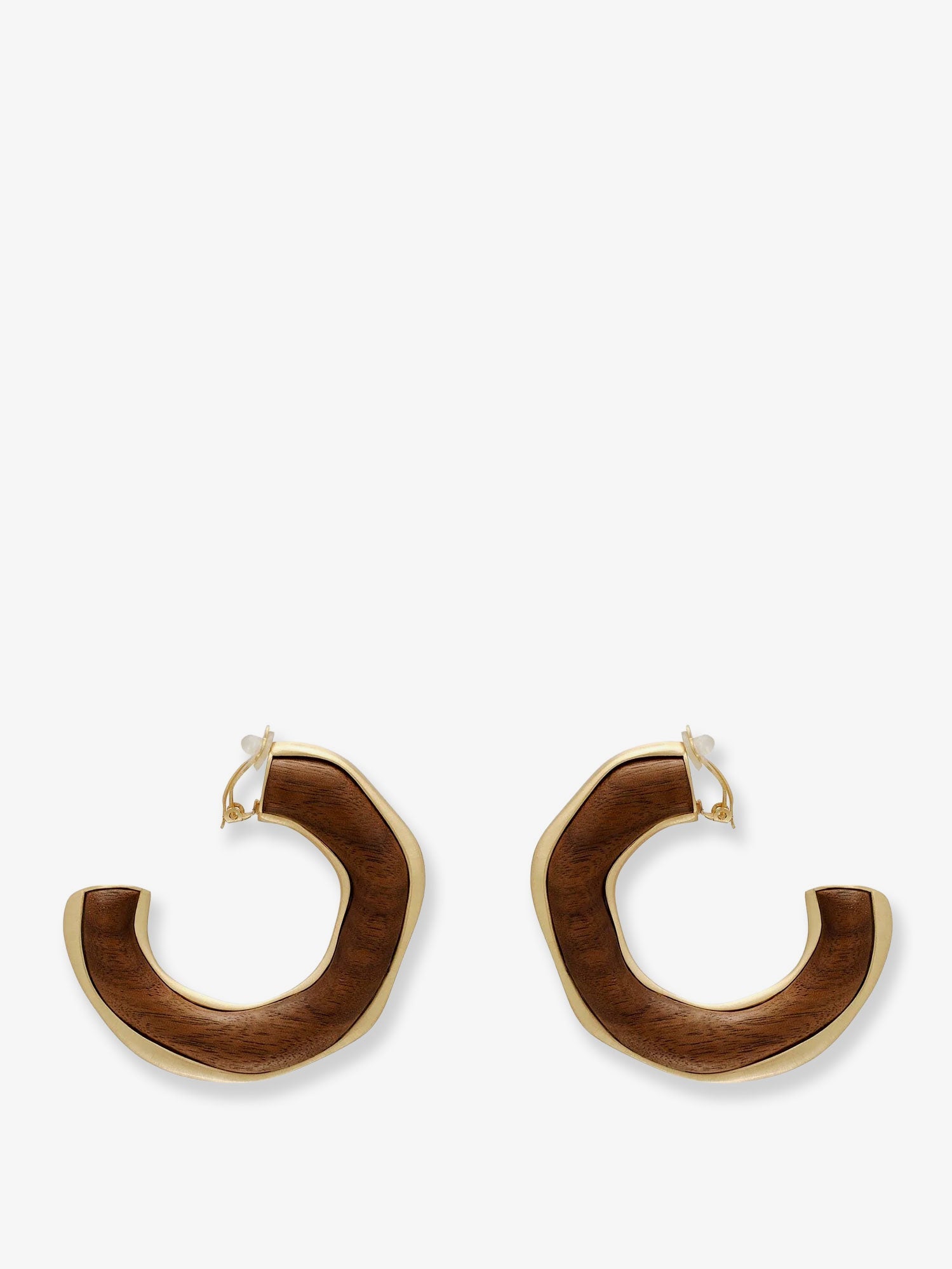 Cult Gaia Women Madeira Natural Wood Earrings CULT GAIA
